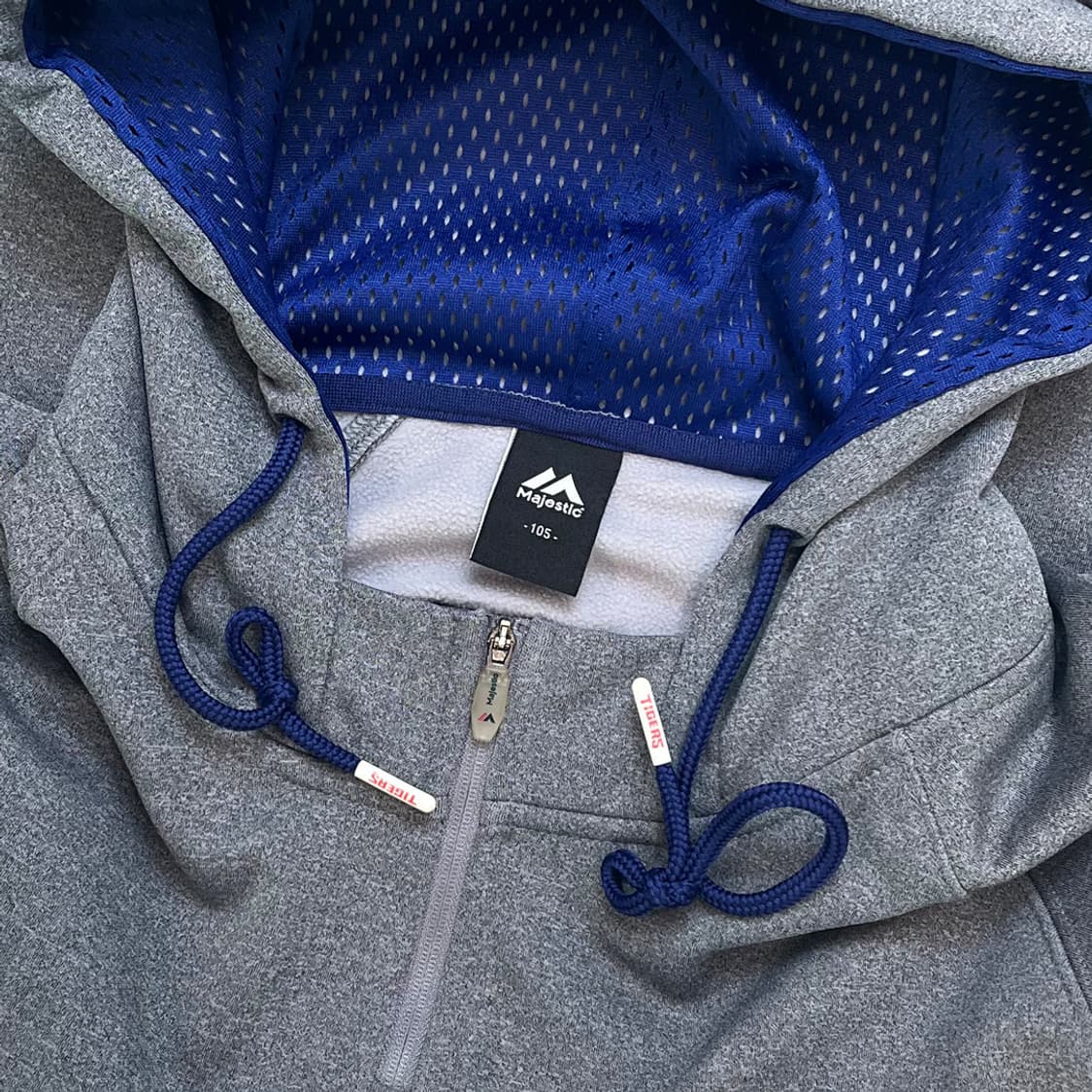 마제스틱 기아 타이거즈 야구 기모 후드티 105 상품이미지3