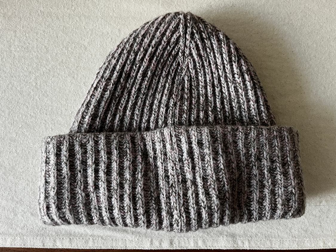 가니 오버사이즈 울 비니 라일락사쉐 상품이미지3