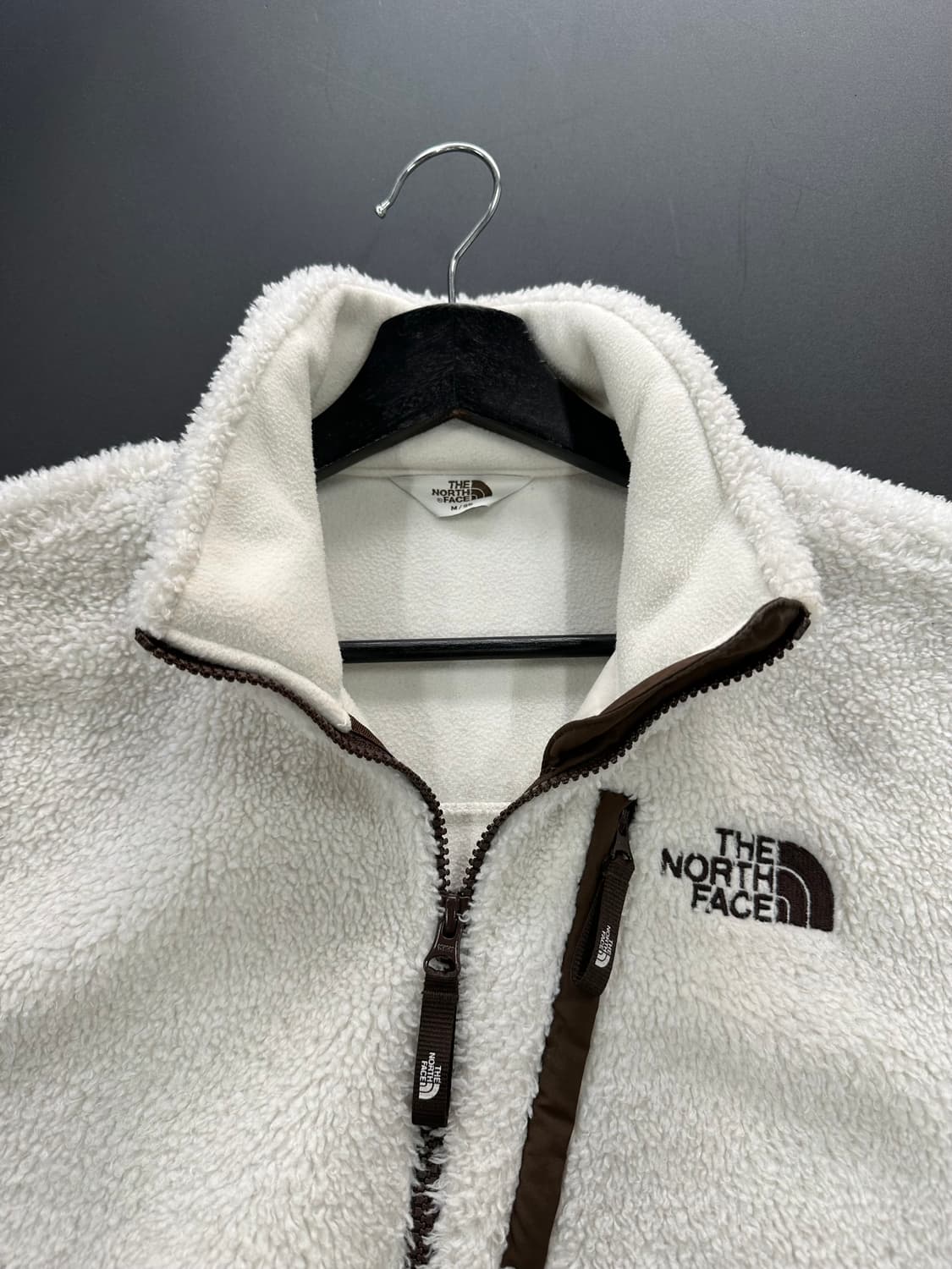 노스페이스 화이트라벨 화이트초코 리모 플리스자켓 상품이미지7