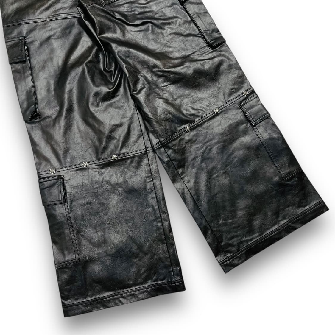 위어드 마켓 스터드 락시크 4중 포켓 와이드 카고팬츠 상품이미지6