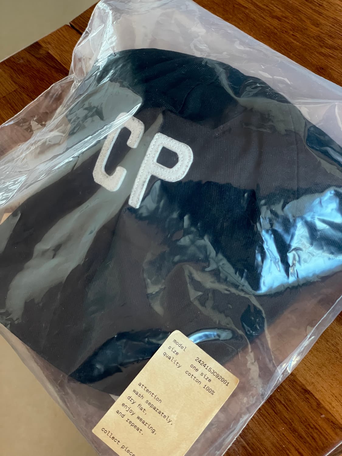 컬렉트피시스 CP 5 panel cap(black) 상품이미지1