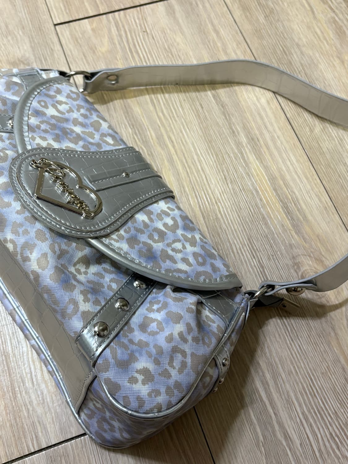 레오파드 호피 빈티지 숄더백 상품이미지3