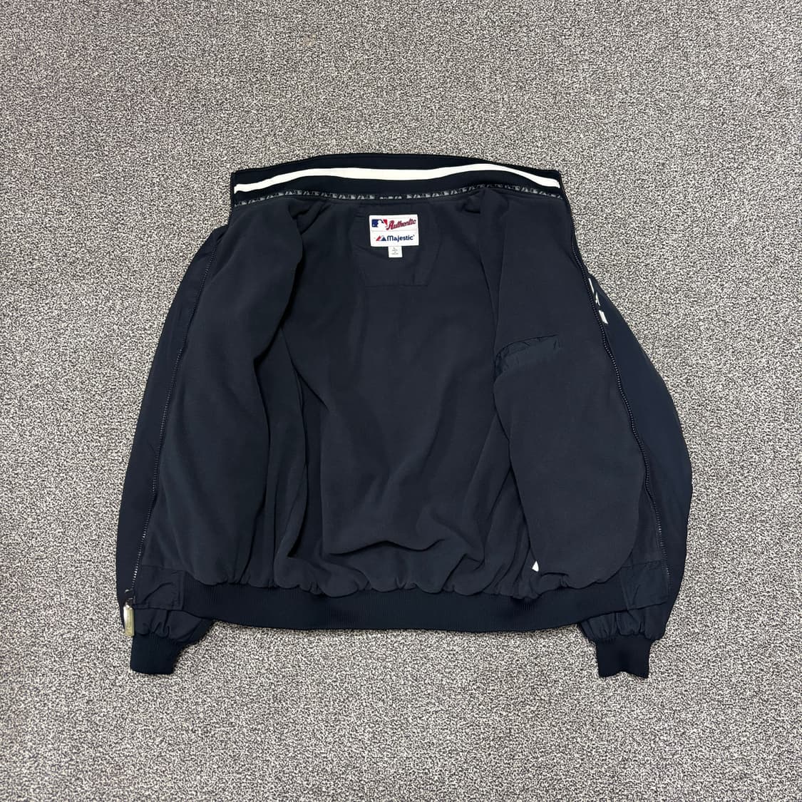 90s 빈티지 마제스틱 양키즈 웜업 자켓 상품이미지3