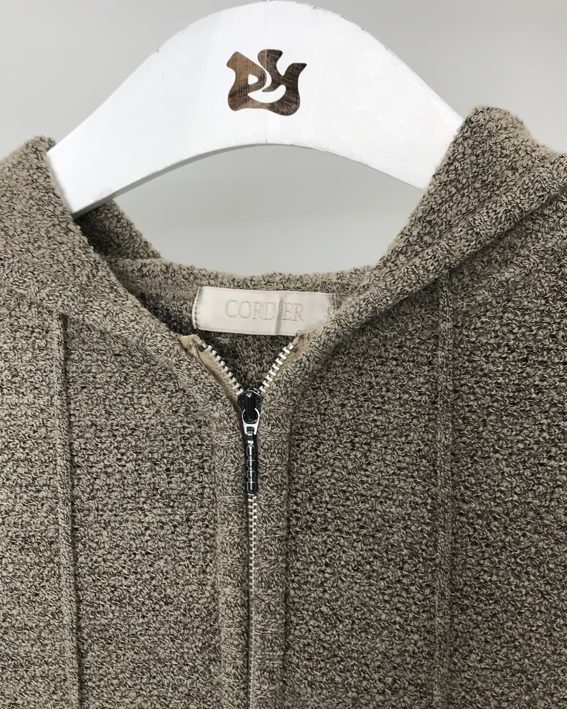 Cordier Beige Wool Hoodies 상품이미지5