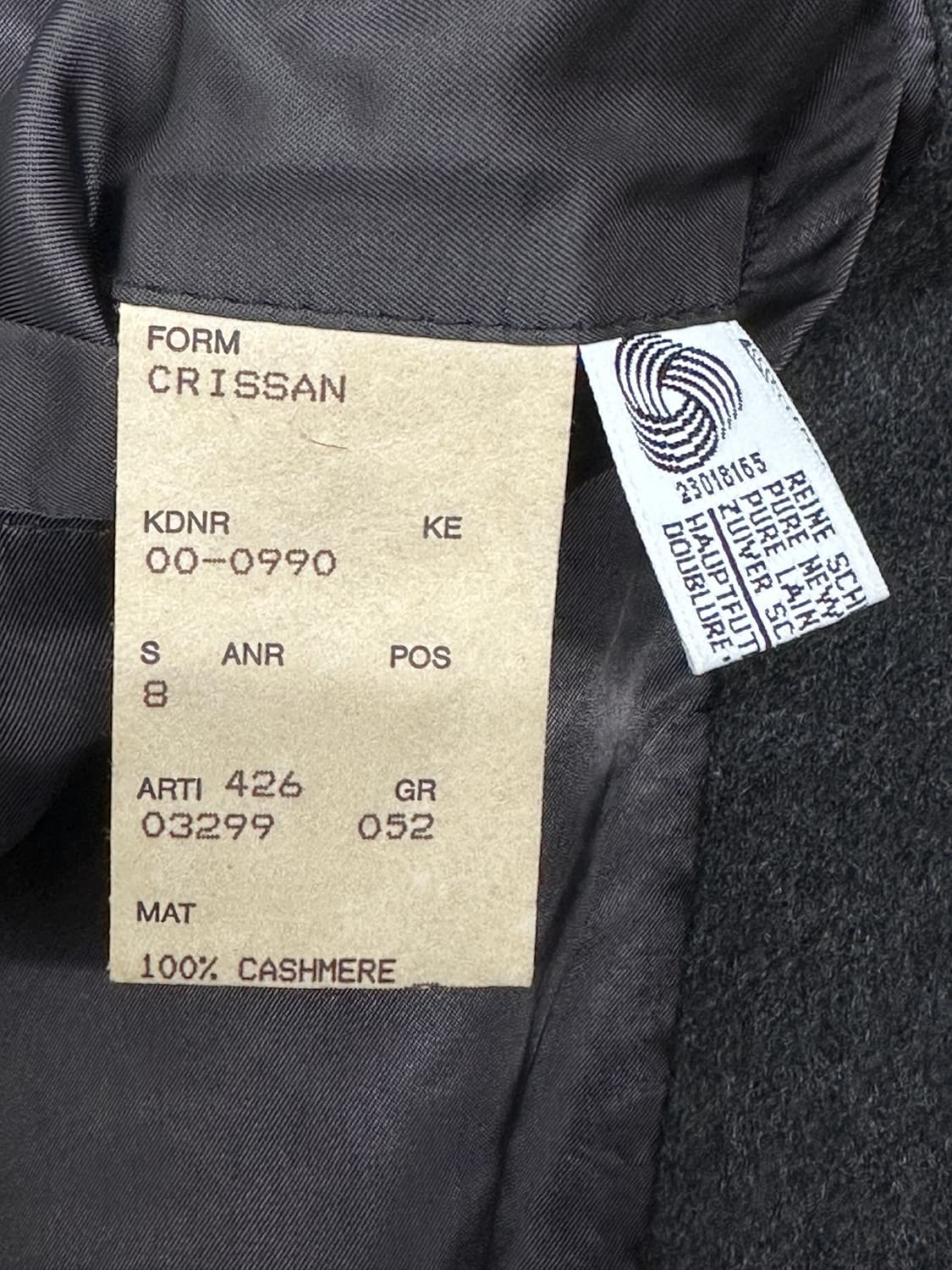 00s 휴고보스 캐시미어 봄버 자켓 XXL 상품이미지7