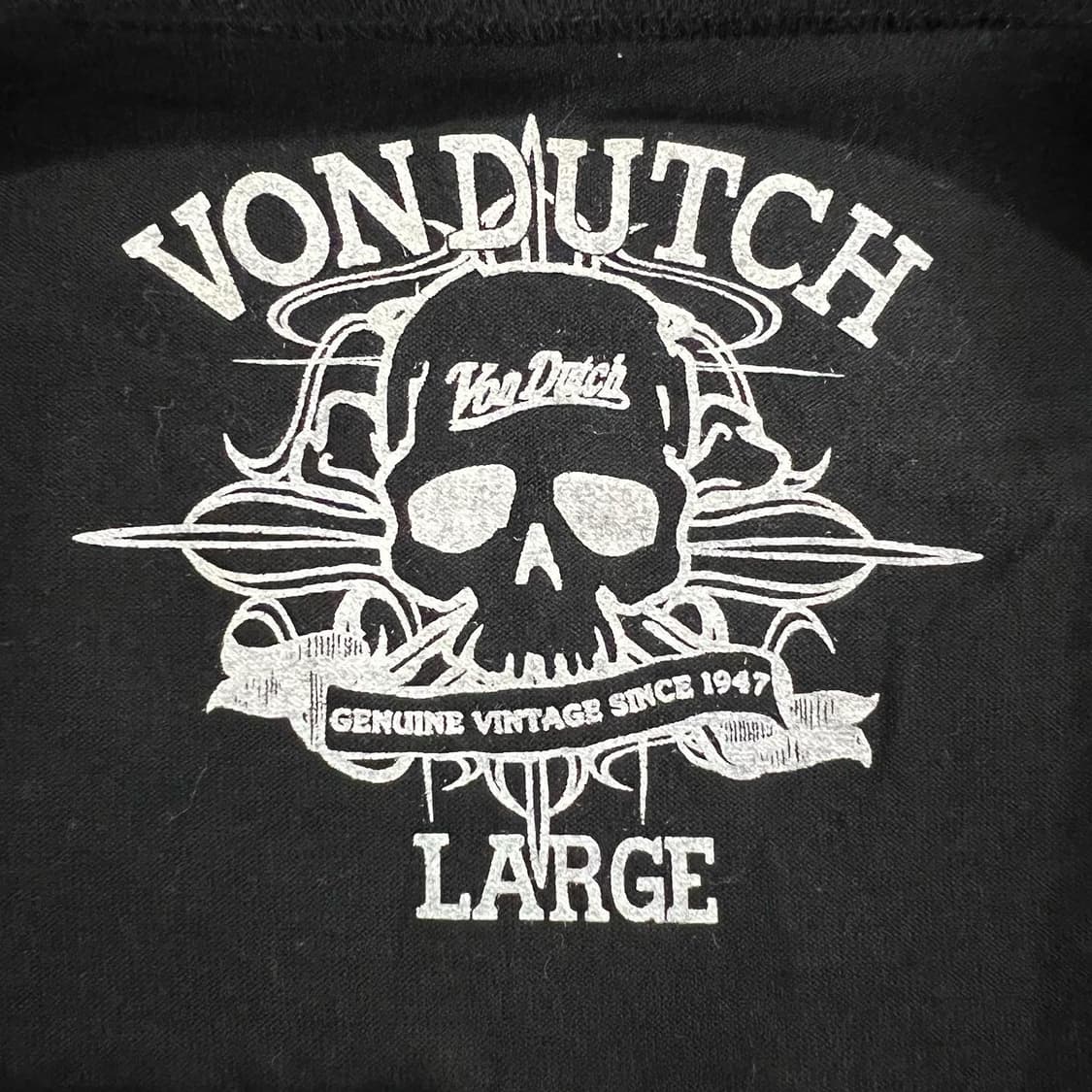 본더치 블랙 옐로우 프린팅 롱슬리브 상품이미지4