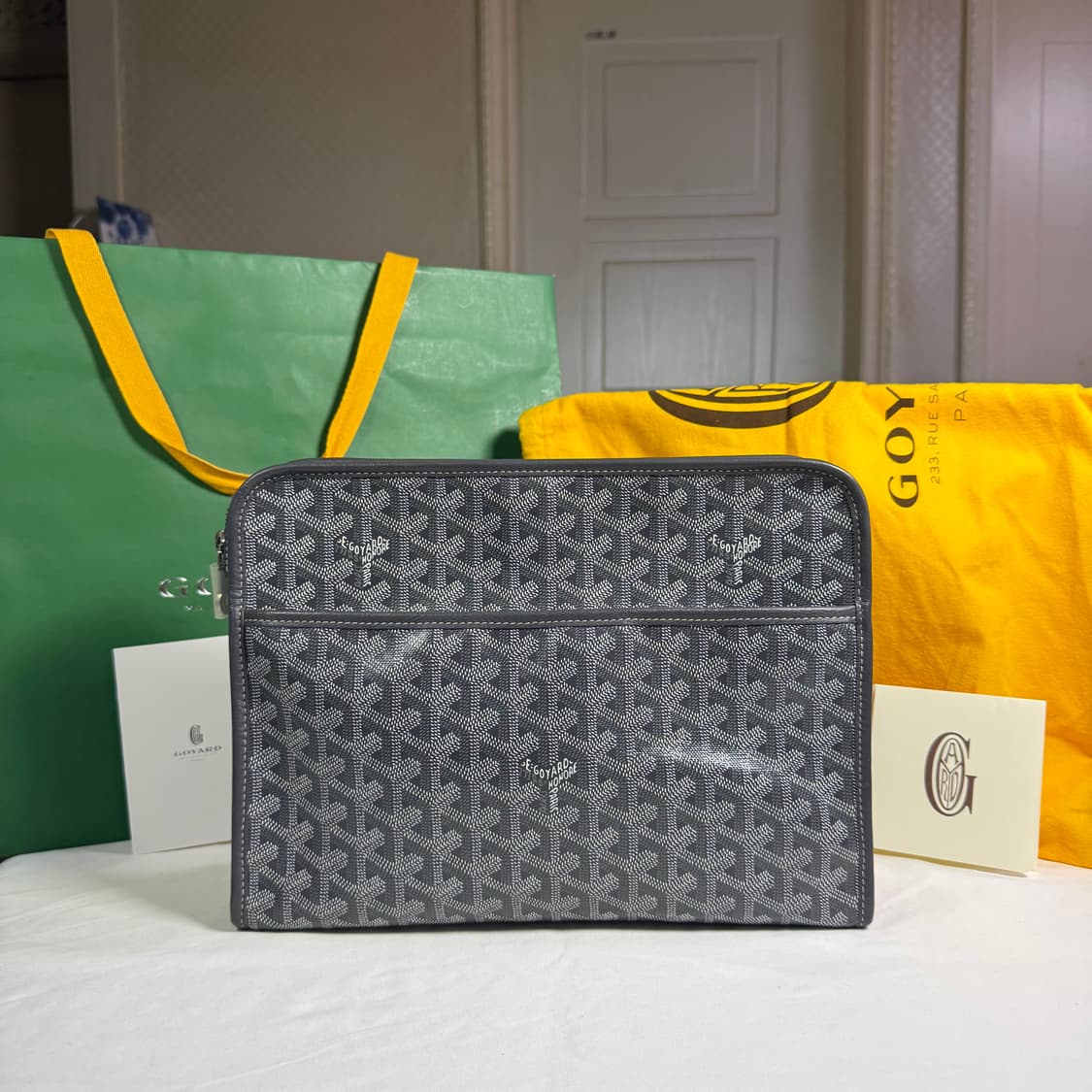 [풀구성] 고야드 쥬방스 토일렛백 GM 파우치 클러치 상품이미지1