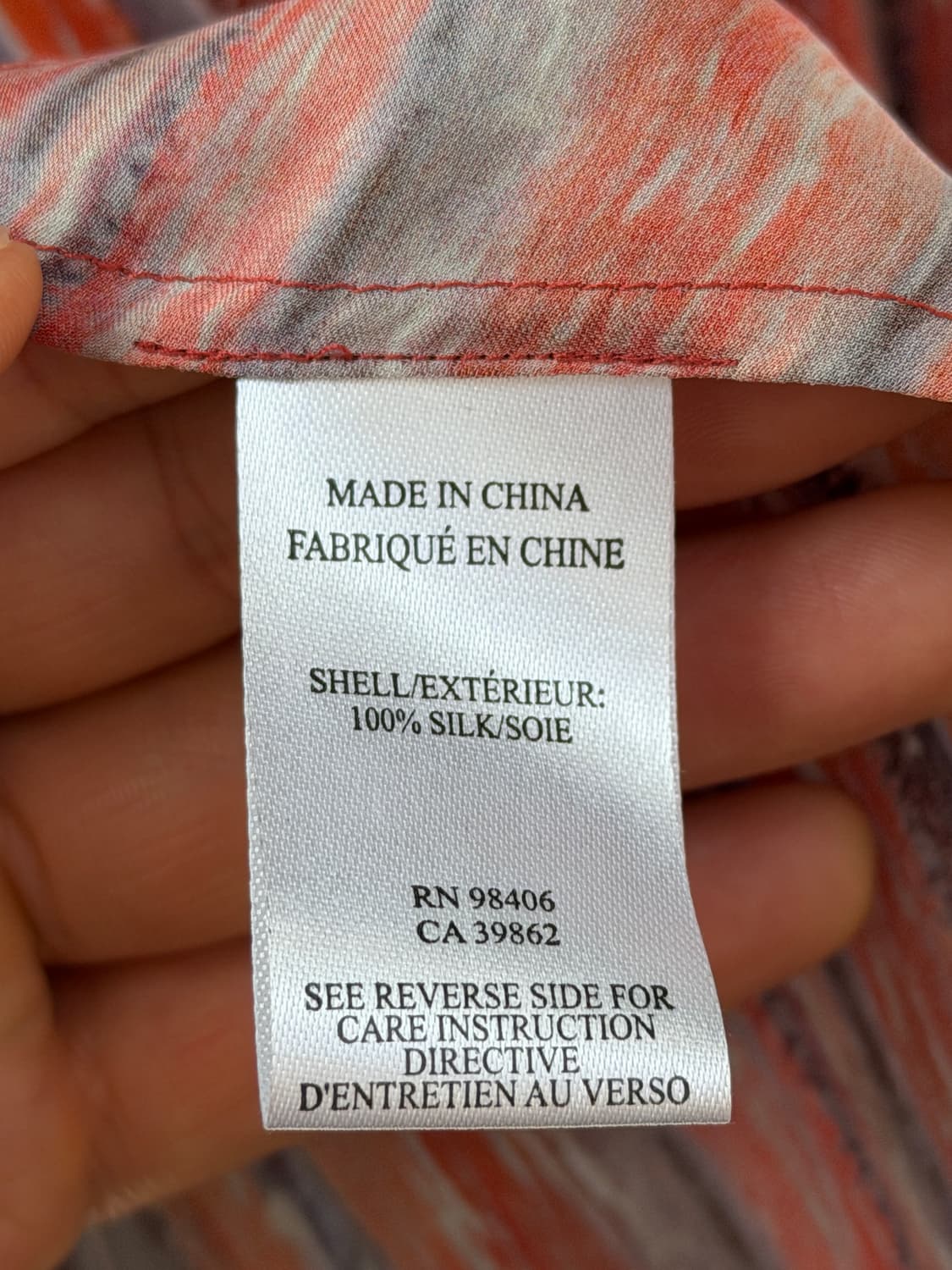 Theyskens' Theory 테스켄스 띠어리 실크 셔츠 블라우스 S 상품이미지5