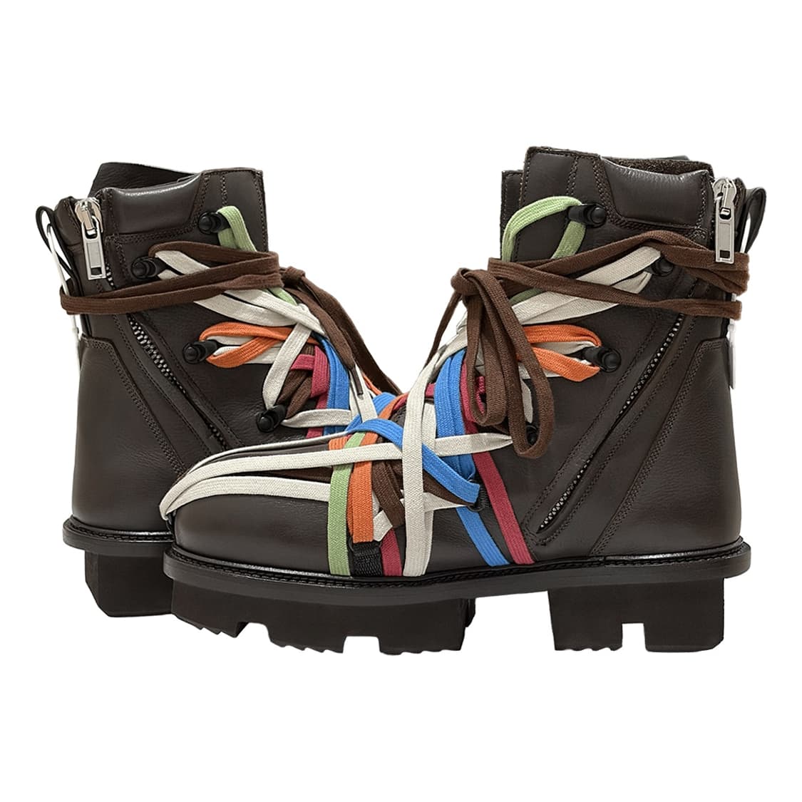 rick owens multi-colored megalace boots 상품이미지2