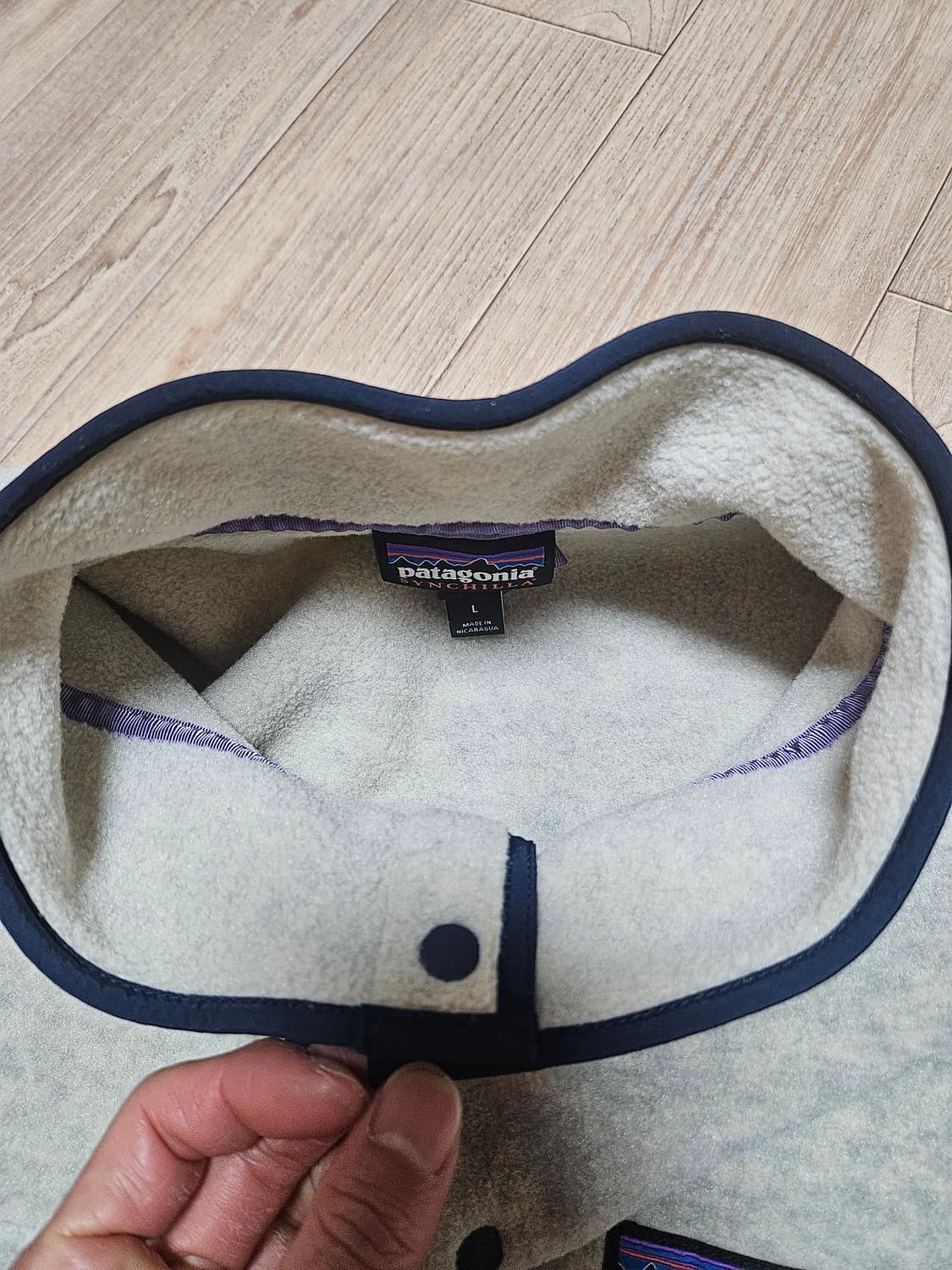 파타고니아 신칠라 헤비웨이트 오트밀 헤더 L 상품이미지4