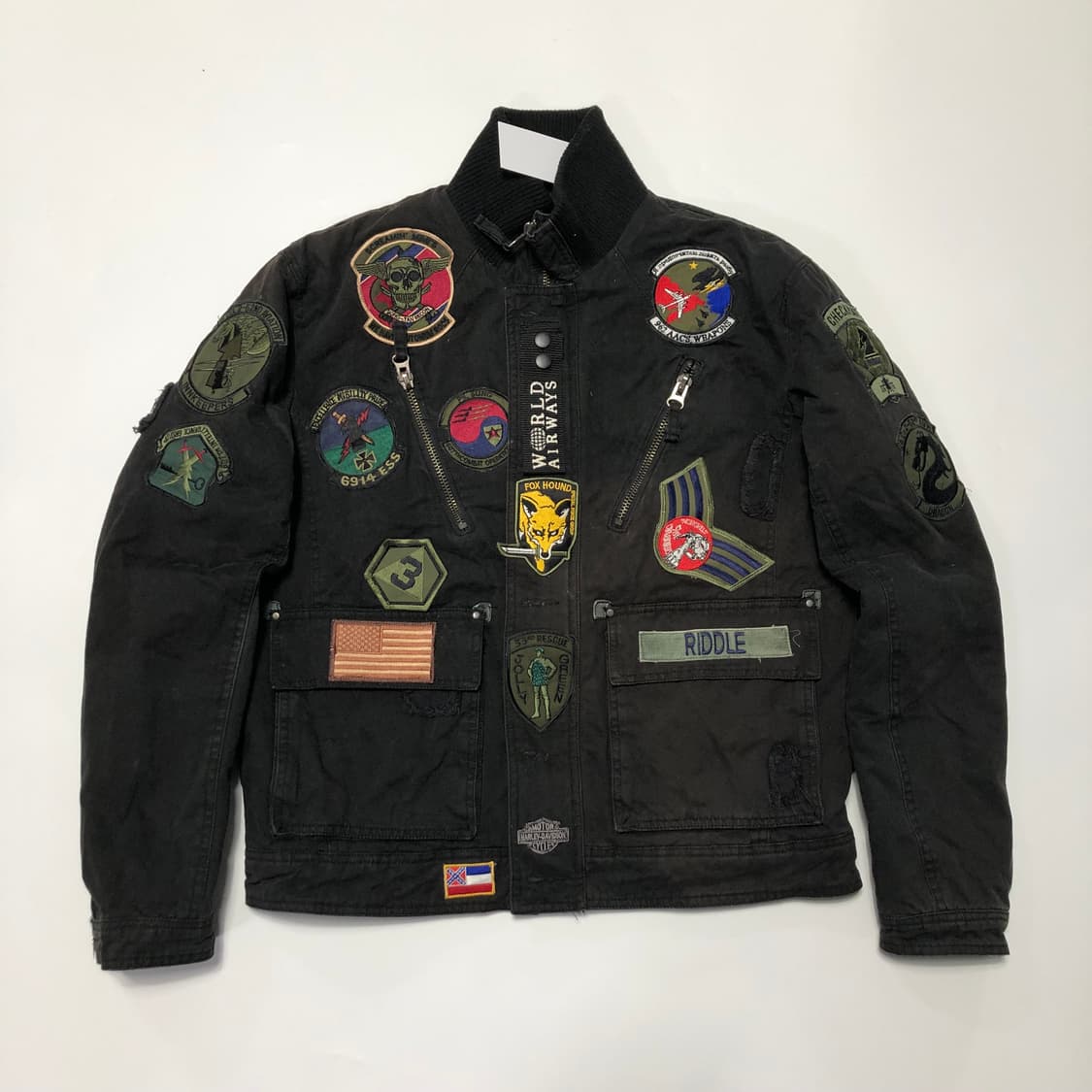 커버스토리 멀티패치 필드자켓  상품이미지1