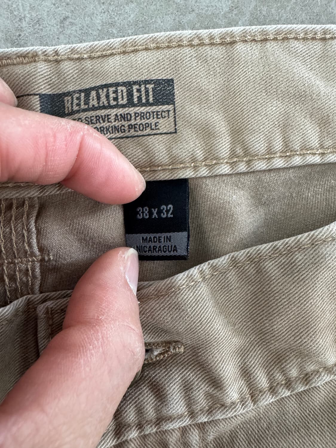 칼하트(Carhartt) B324 릴렉스드핏 트월 워크 팬츠 상품이미지4