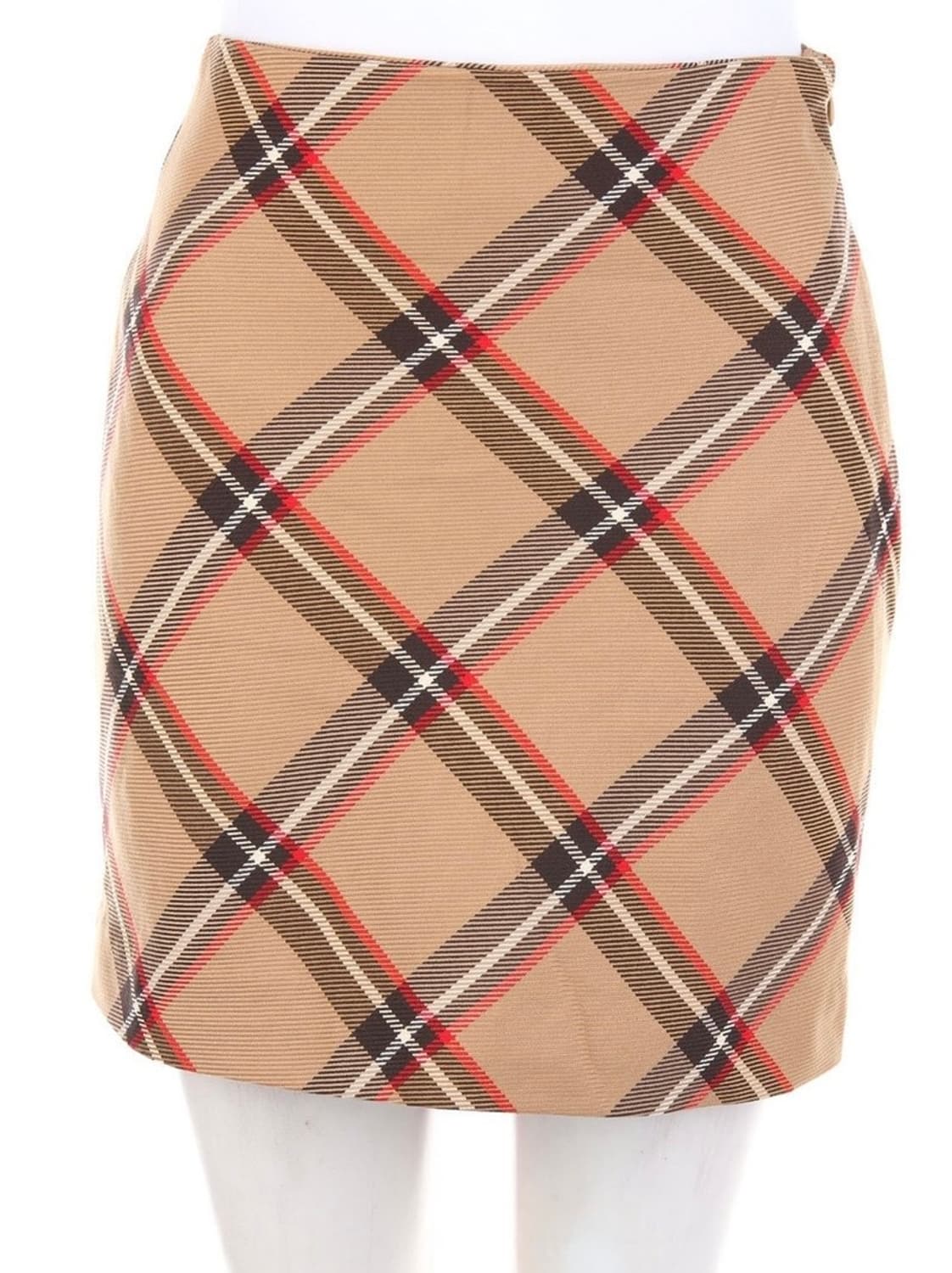 H&M 빈티치 체크 미니스커트 40 상품이미지1