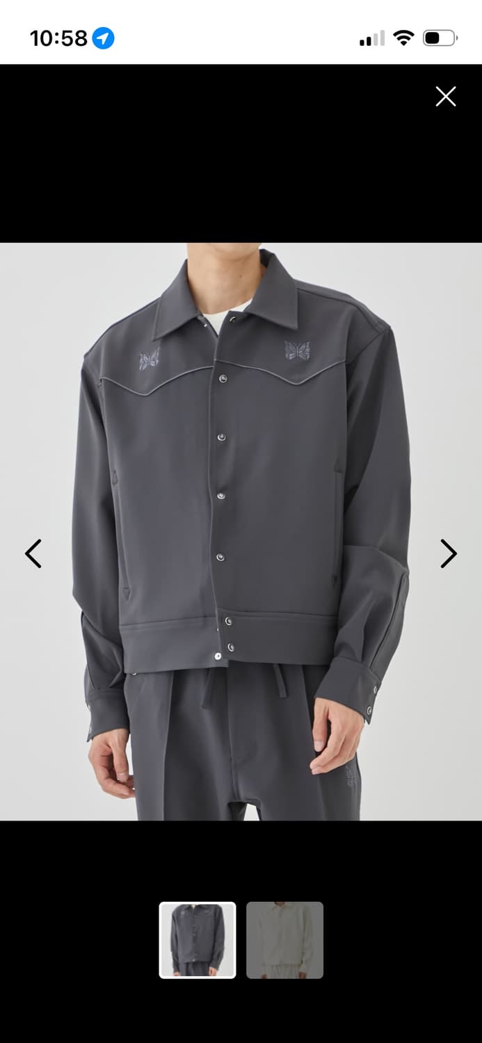 니들스 스튜디오스 별주 카우보이자켓 상품이미지1