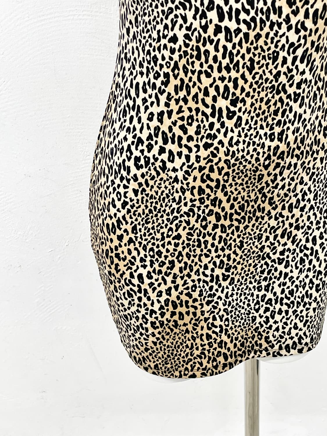 갸루 레오파드 원피스 상품이미지3