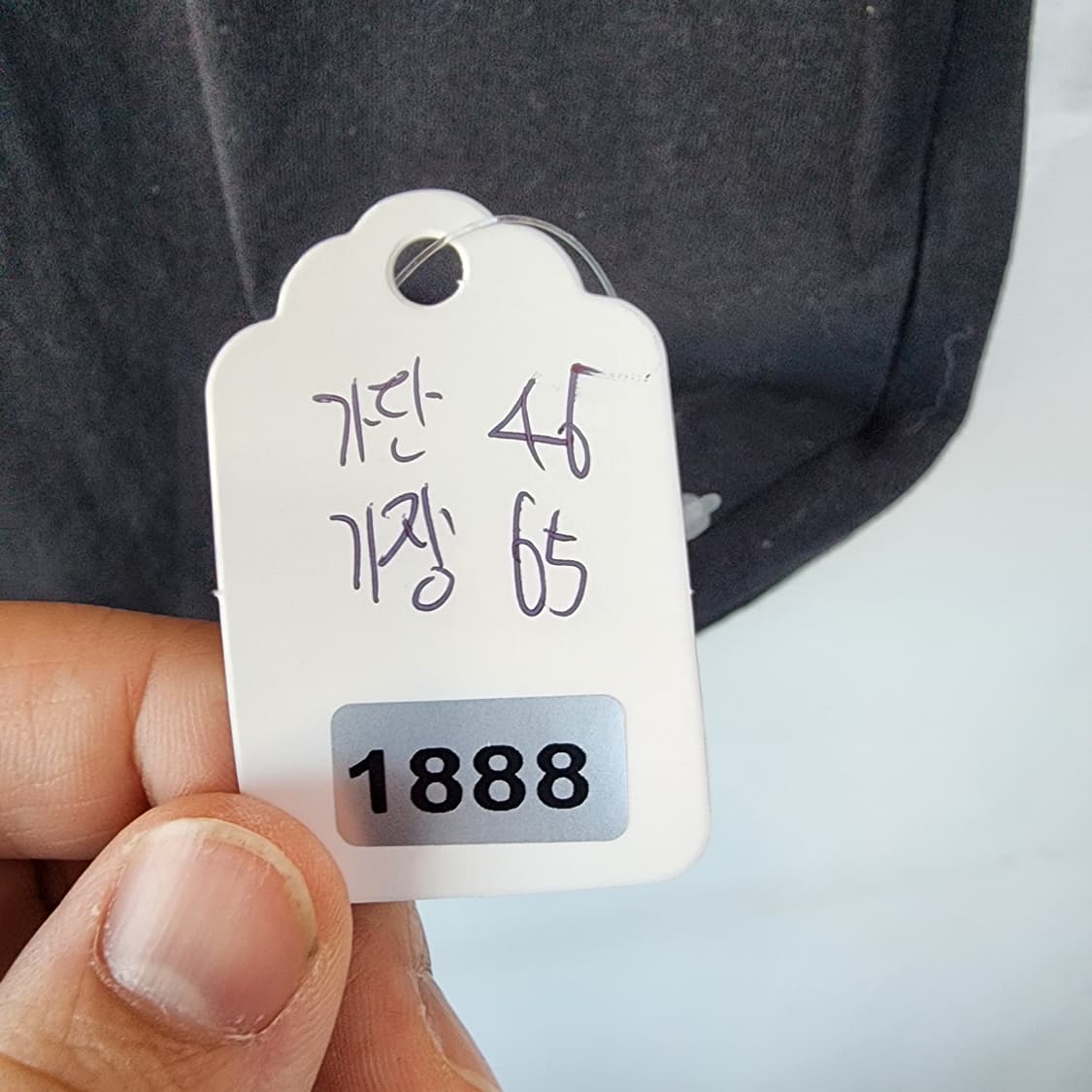 반스 포켓 반팔티 블랙 상품이미지10
