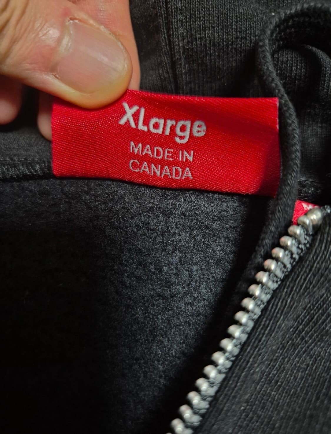 슈프림 S로고 후드 집업 블랙 24FW XL사이즈 상품이미지6