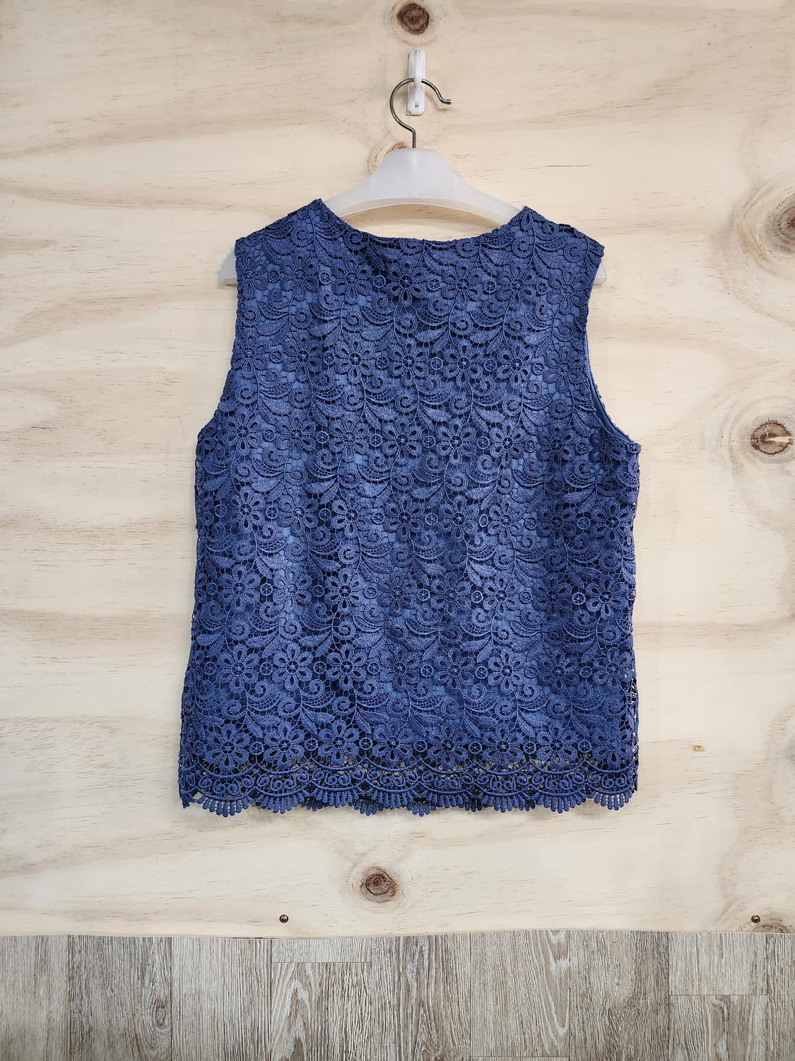 611) 유니클로 레이스 민소매 블라우스 상품이미지2