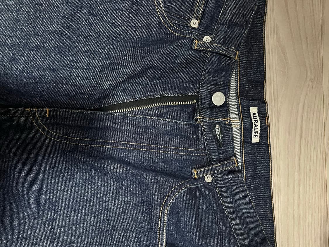 오라리 하드트위스트 와이드데님 30 상품이미지2