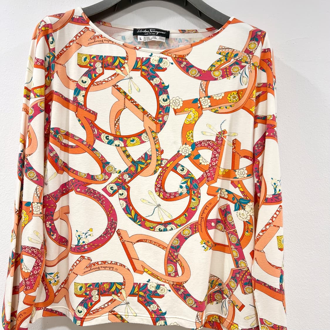 Salvatore Ferragamo 페라가모 긴팔 티셔츠 상품이미지3