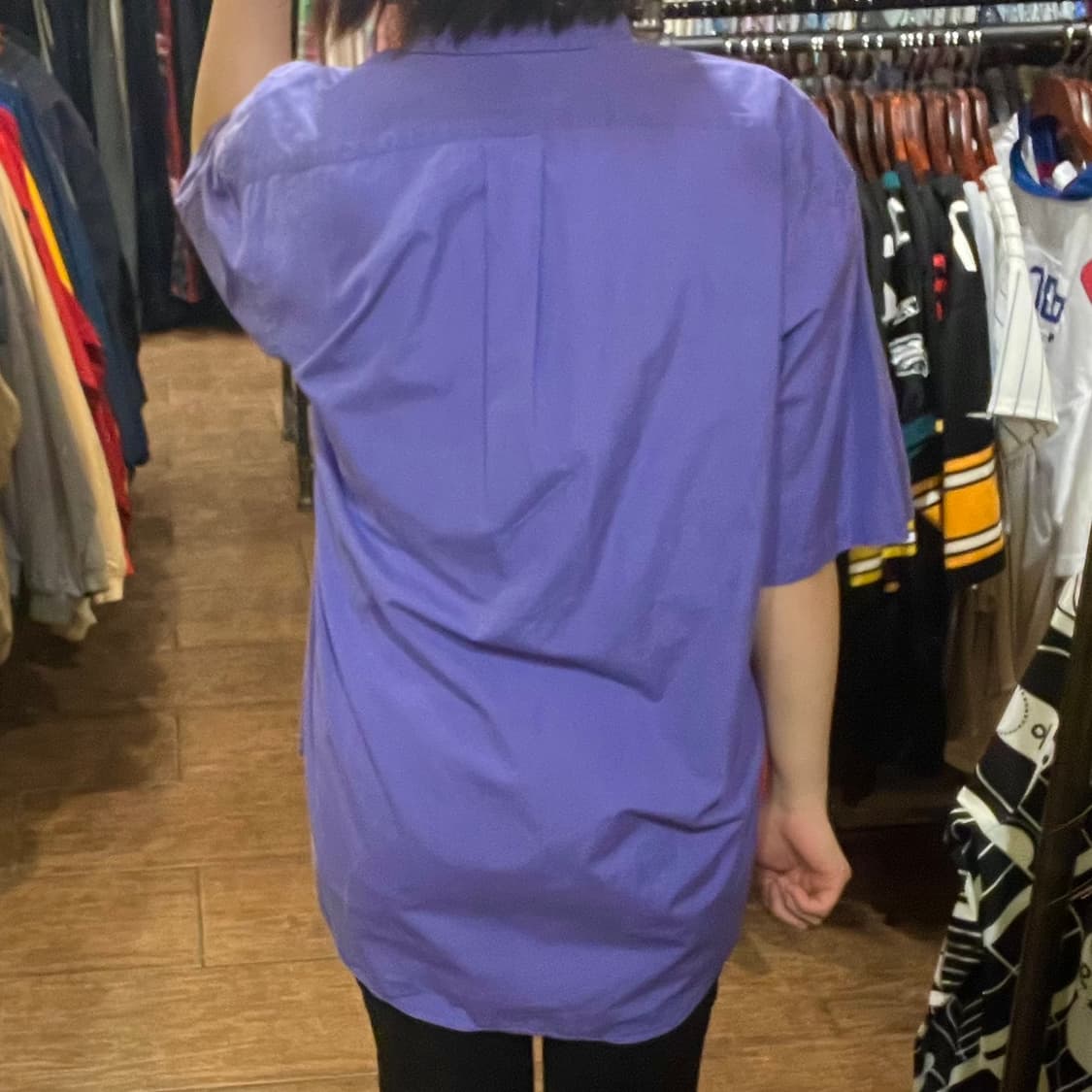 [HI] 폴로 반팔 셔츠 퍼플 상품이미지4