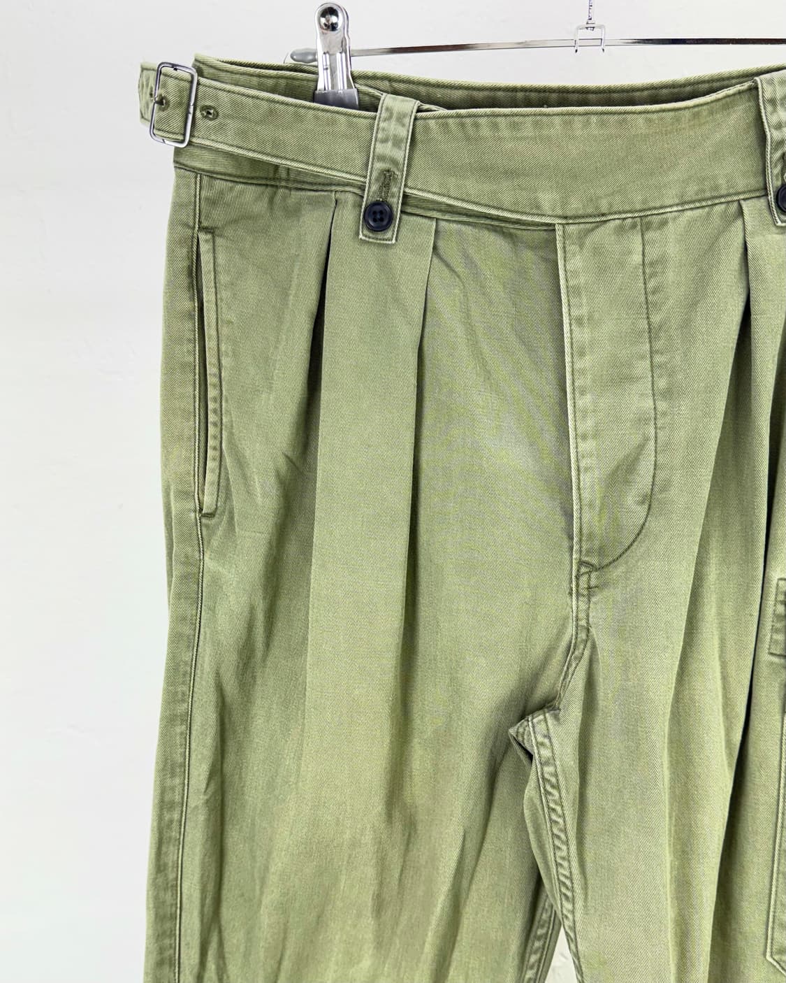 폴로 랄프로렌 정글 그린 카고 구르카 코튼 팬츠 상품이미지2