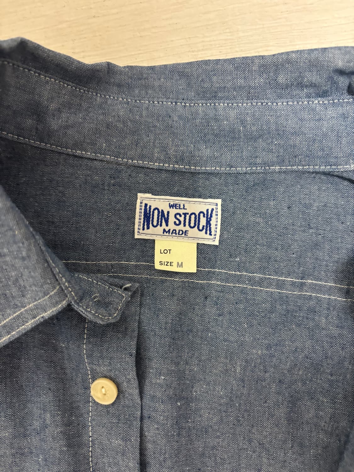 브론슨 샴브레이 셔츠 상품이미지2