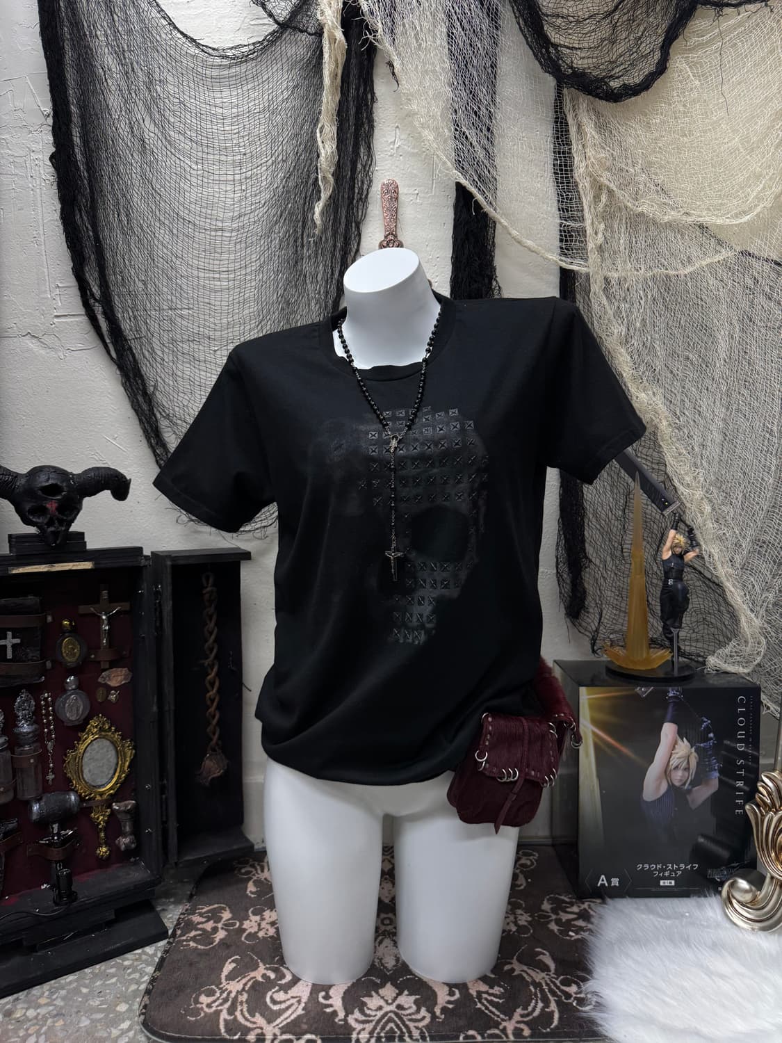 Xfrm 00s black shadow skull top 상품이미지1
