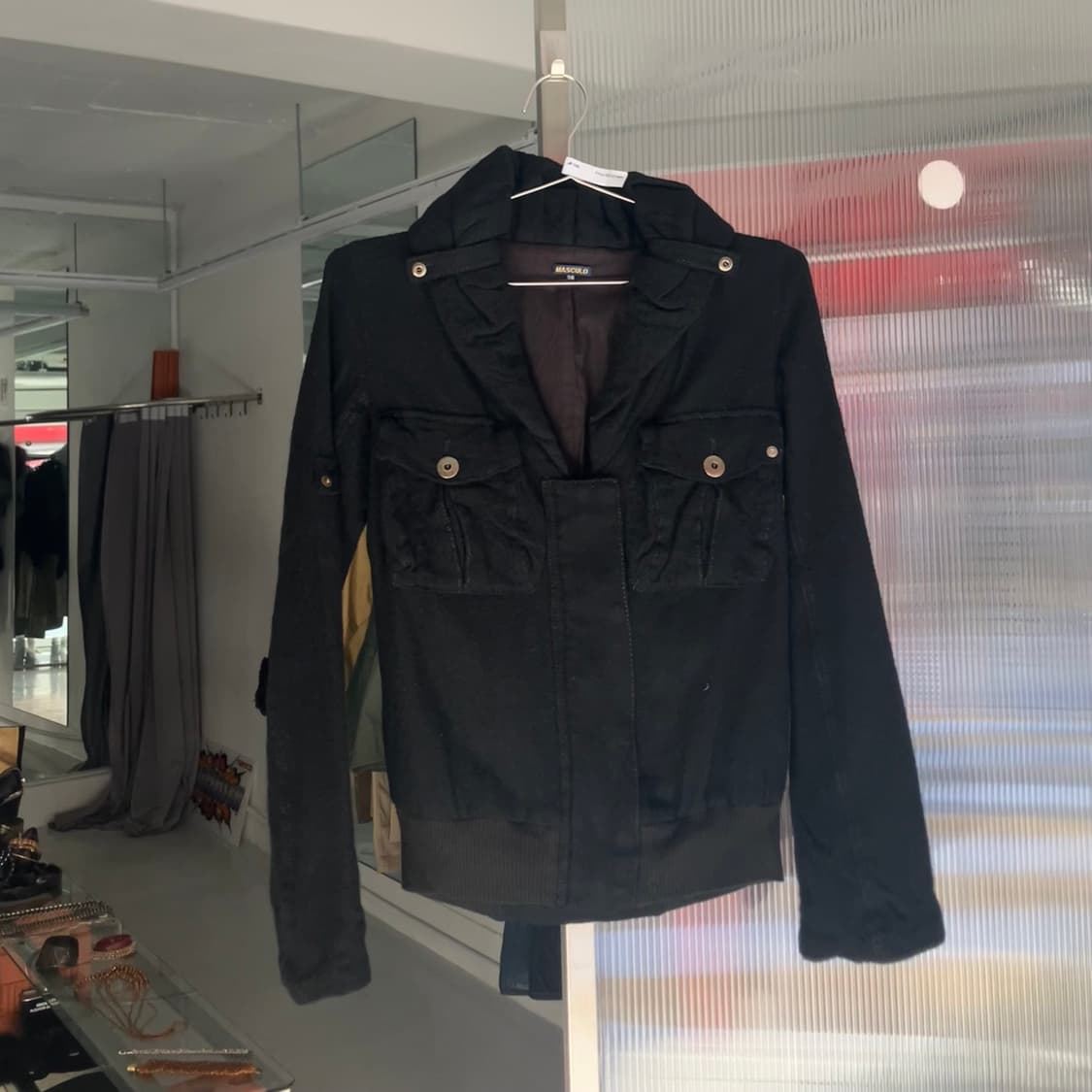 빅카라 플레어소매자켓 상품이미지3