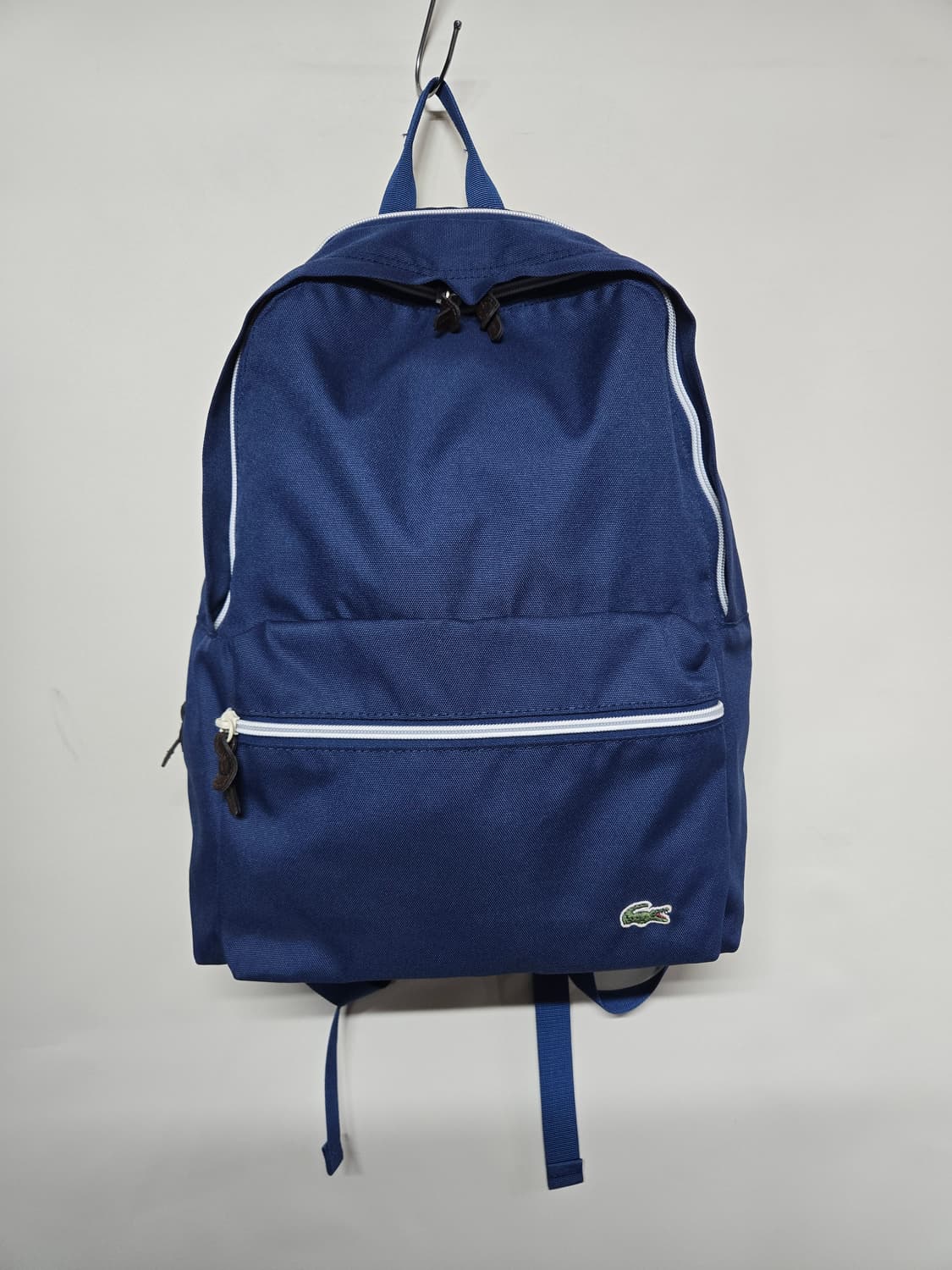 라코스테 네이비 확장형 백팩 가방 상품이미지1