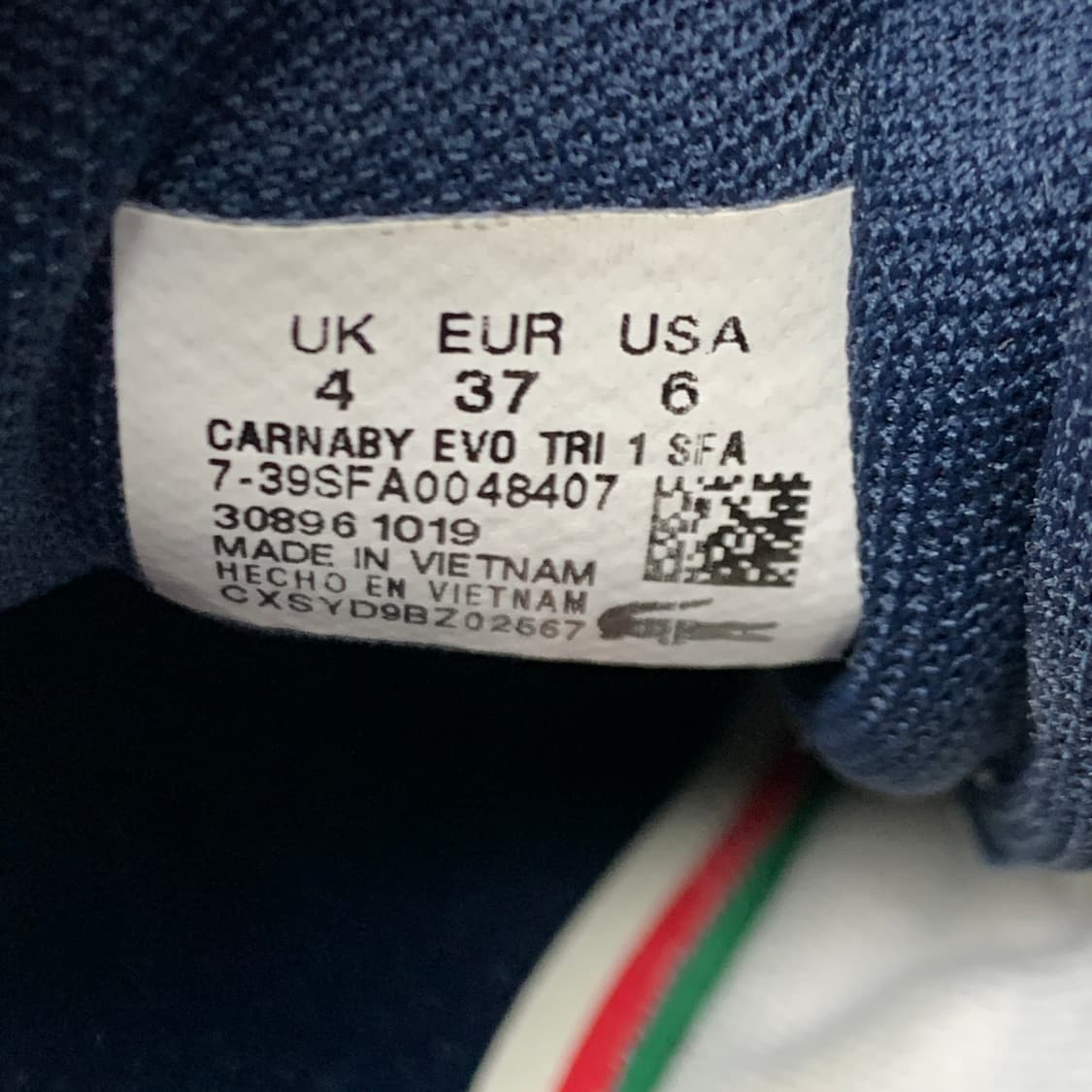 [UK4/정품] 라코스테 카나비 에보 여성 운동화 신발
 상품이미지8