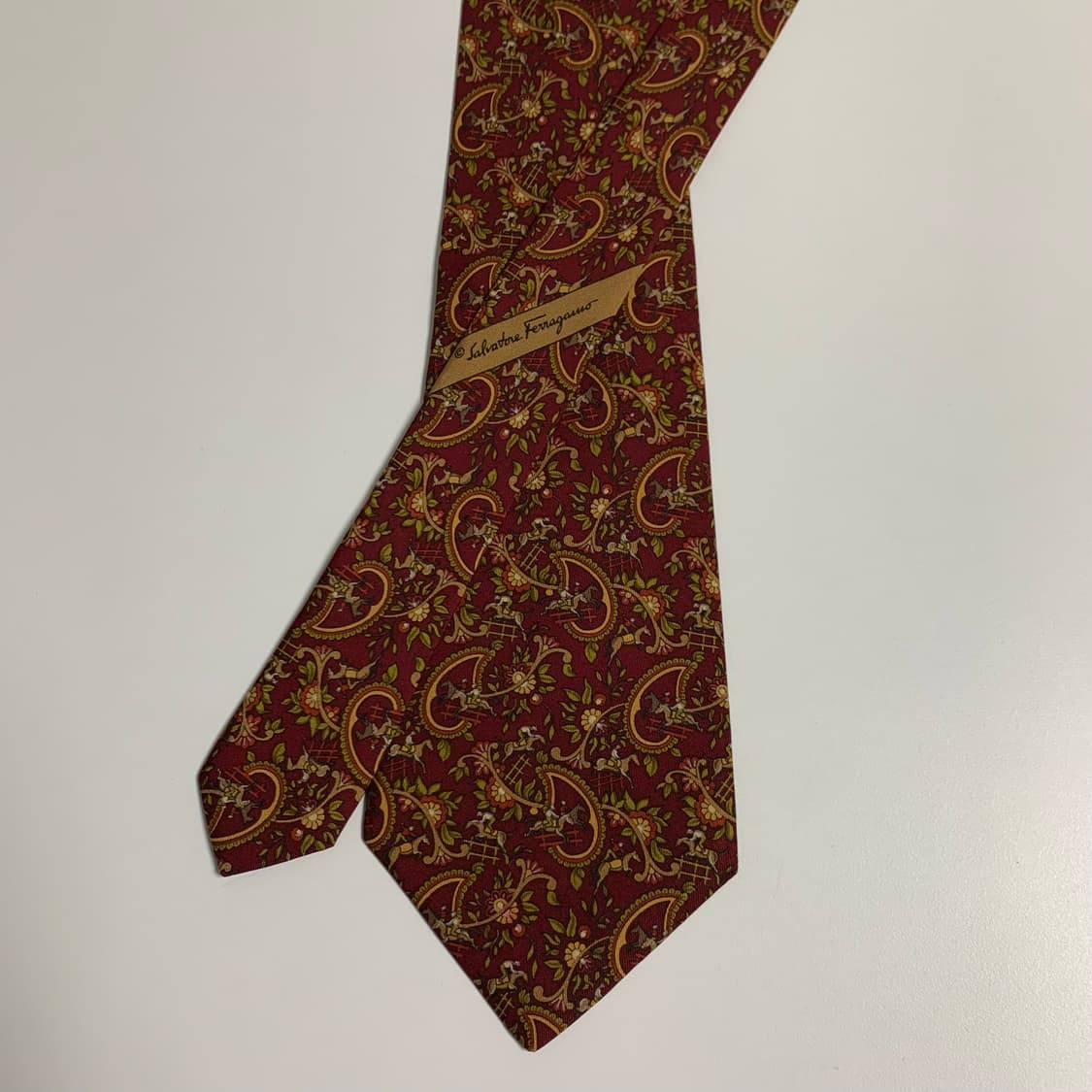 살바토레 페레가모(Ferragamo) 명품넥타이 최상급 A+등급 상품이미지3