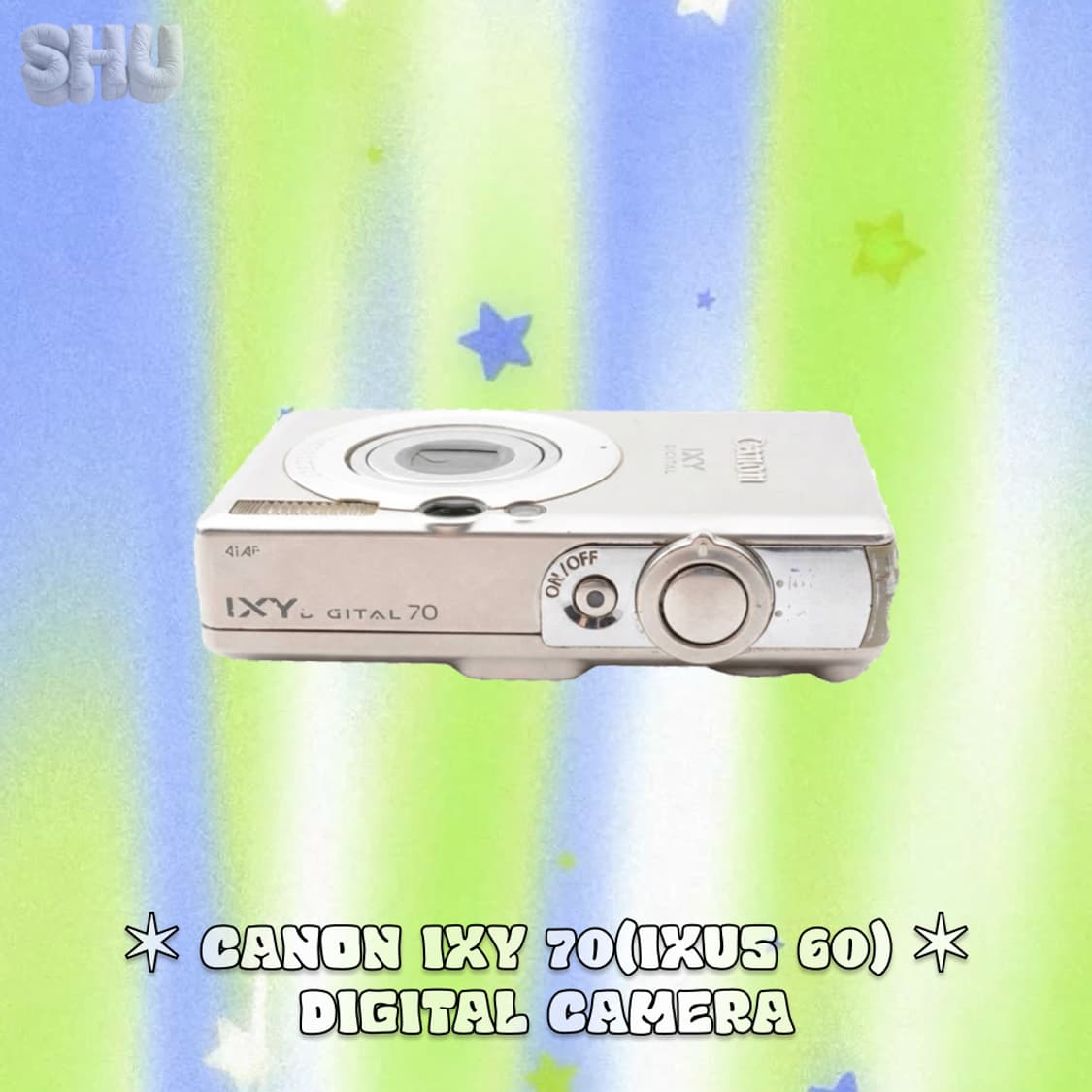 캐논 익시 IXY 70(익서스 60) 빈티지 디카 실버 상품이미지5