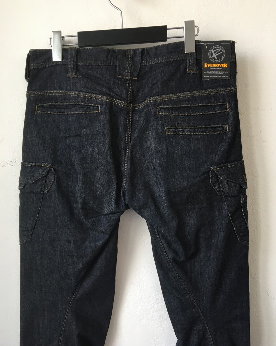 Line detail denim cargo pants 상품이미지6