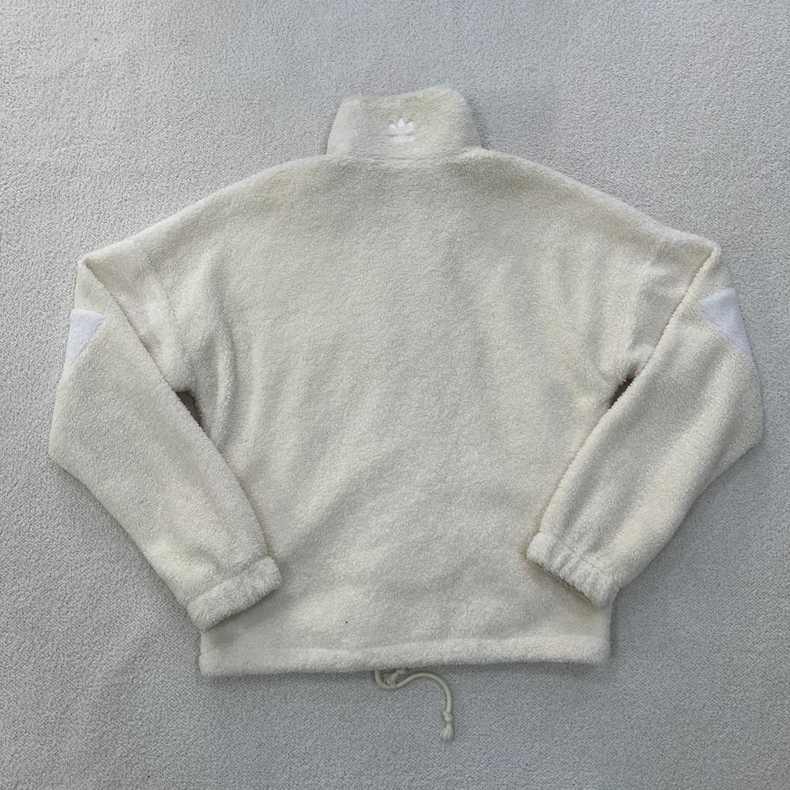 L 아디다스 빅트레포일 쉐르파 자켓 0304M 상품이미지5