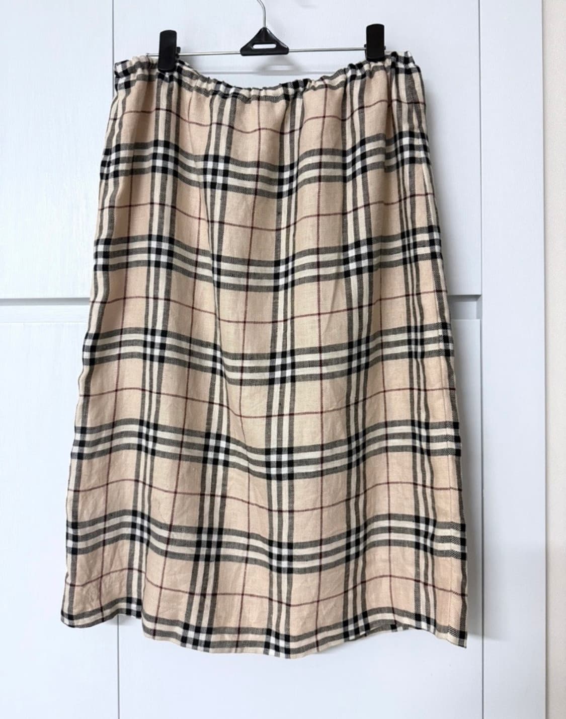 정품 버버리 린넨100프로 스커트 상품이미지2