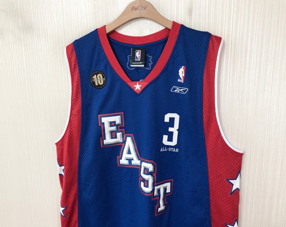 NBA 리복 76ERS 올스타유니폼 L #3 아이버슨10주년 한정유니폼 상품이미지5