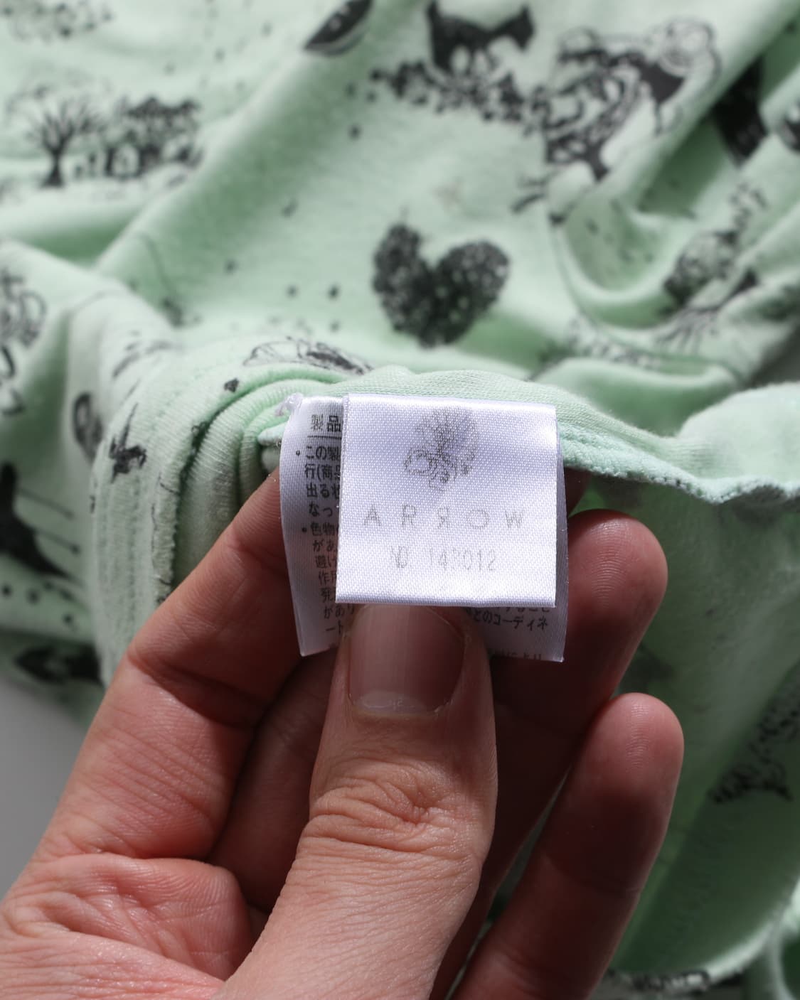 Arrow mint long sleeve 상품이미지5