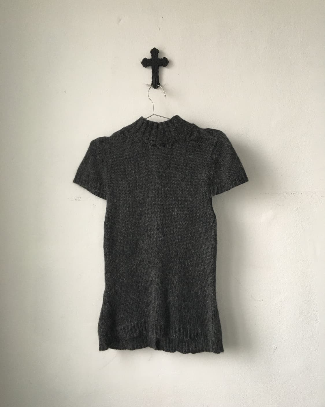 High neck knit cardigan 상품이미지3