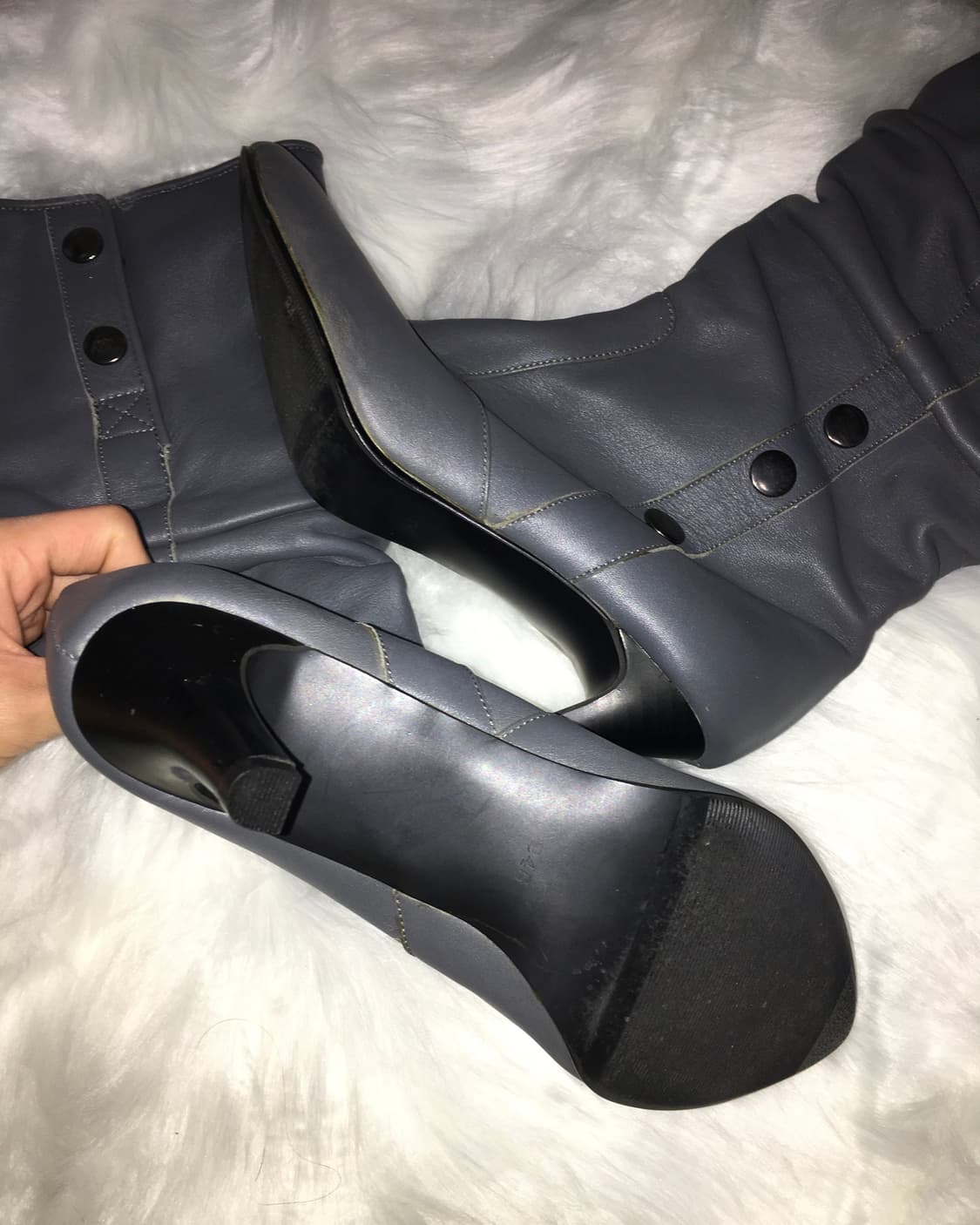 leopard fur boots 240-245 상품이미지3