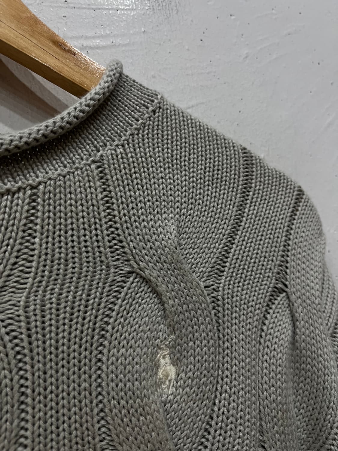 폴로랄프로렌 코튼 케이블 니트 우먼즈  상품이미지2