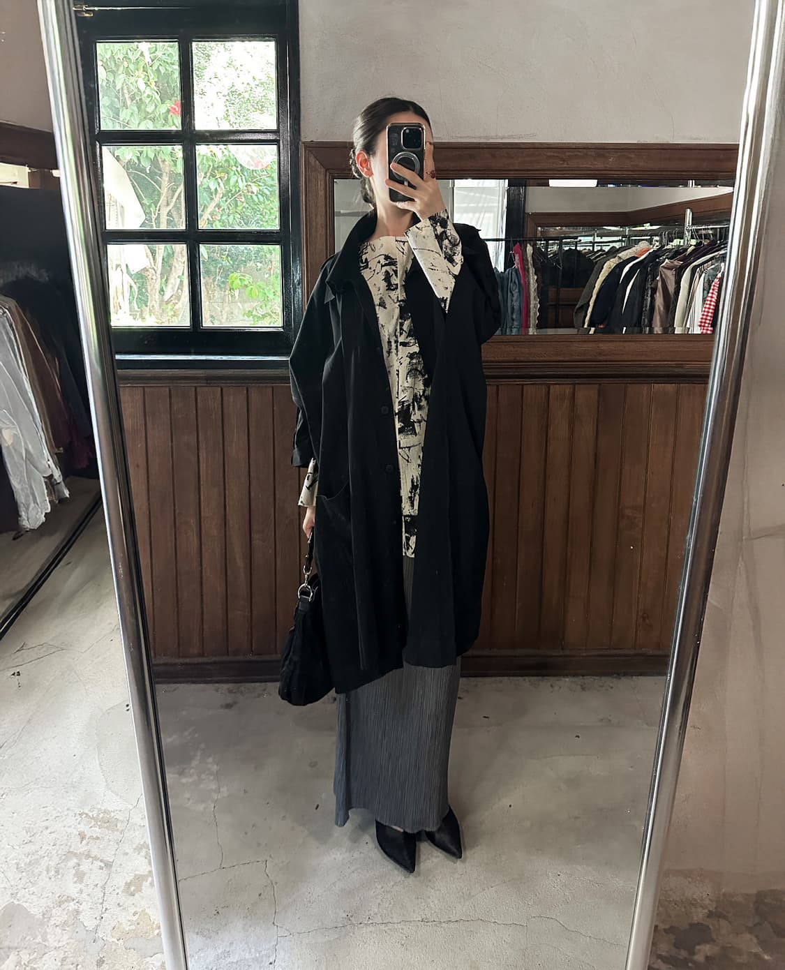 MARNI print cotton blouse onepiece 상품이미지3