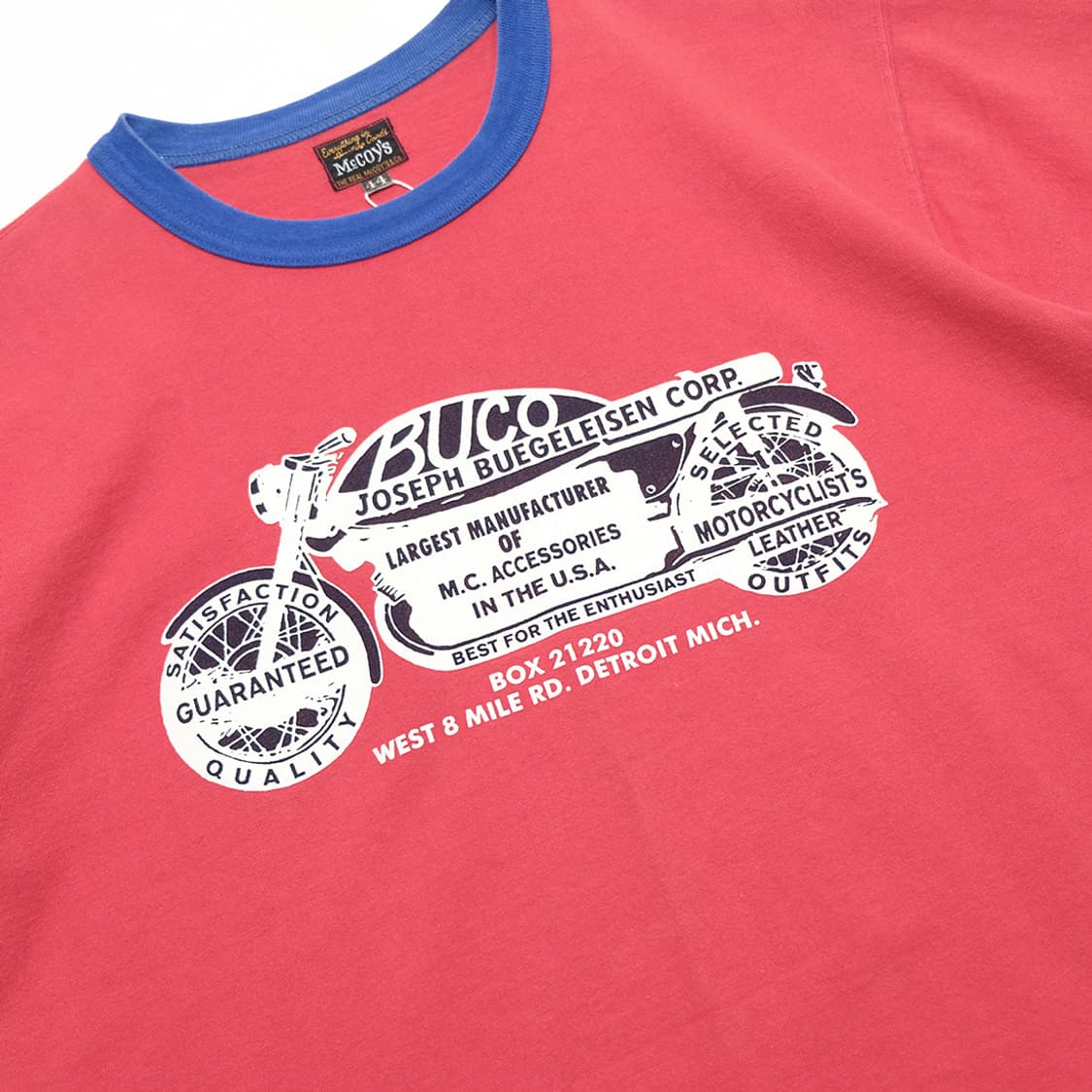 BY REAL McCOY ringer T 상품이미지4