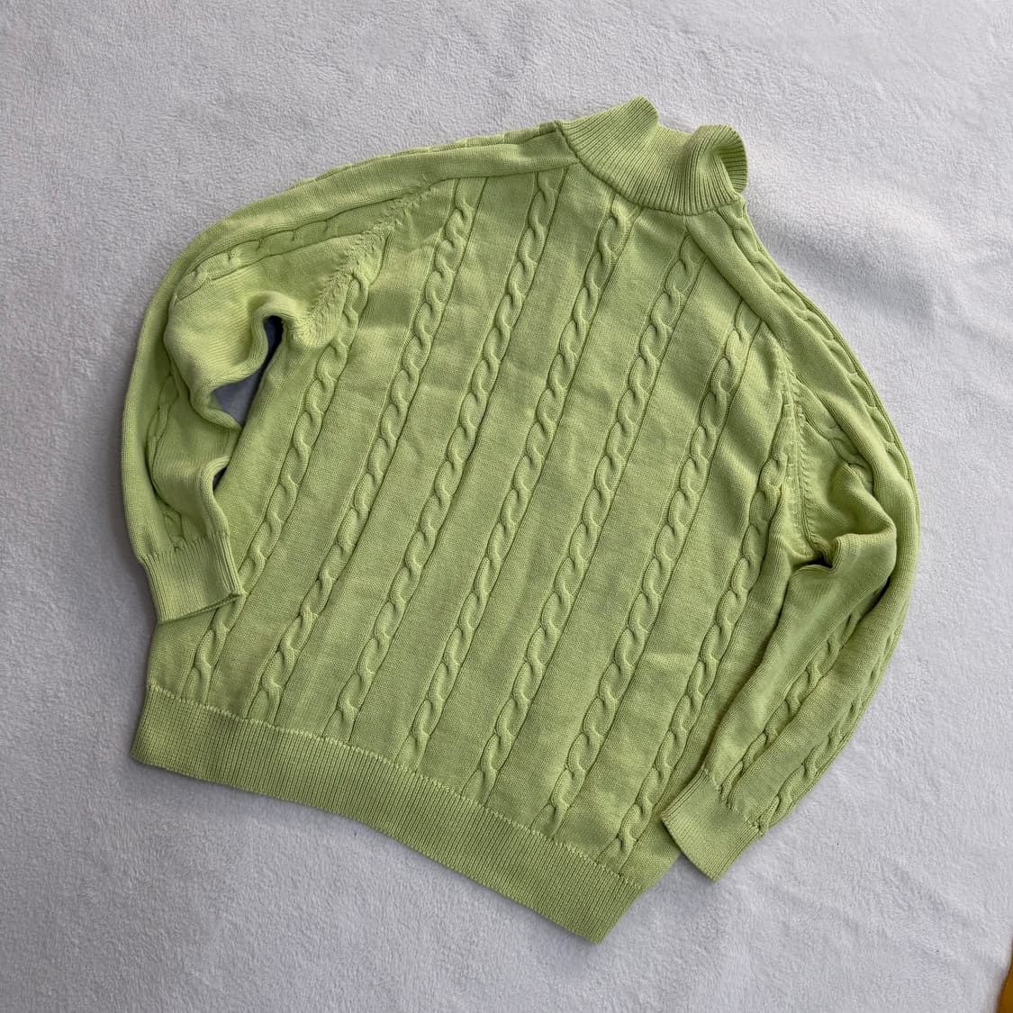 L 자라 케이블 카라 니트 스웨터 0327T 상품이미지2