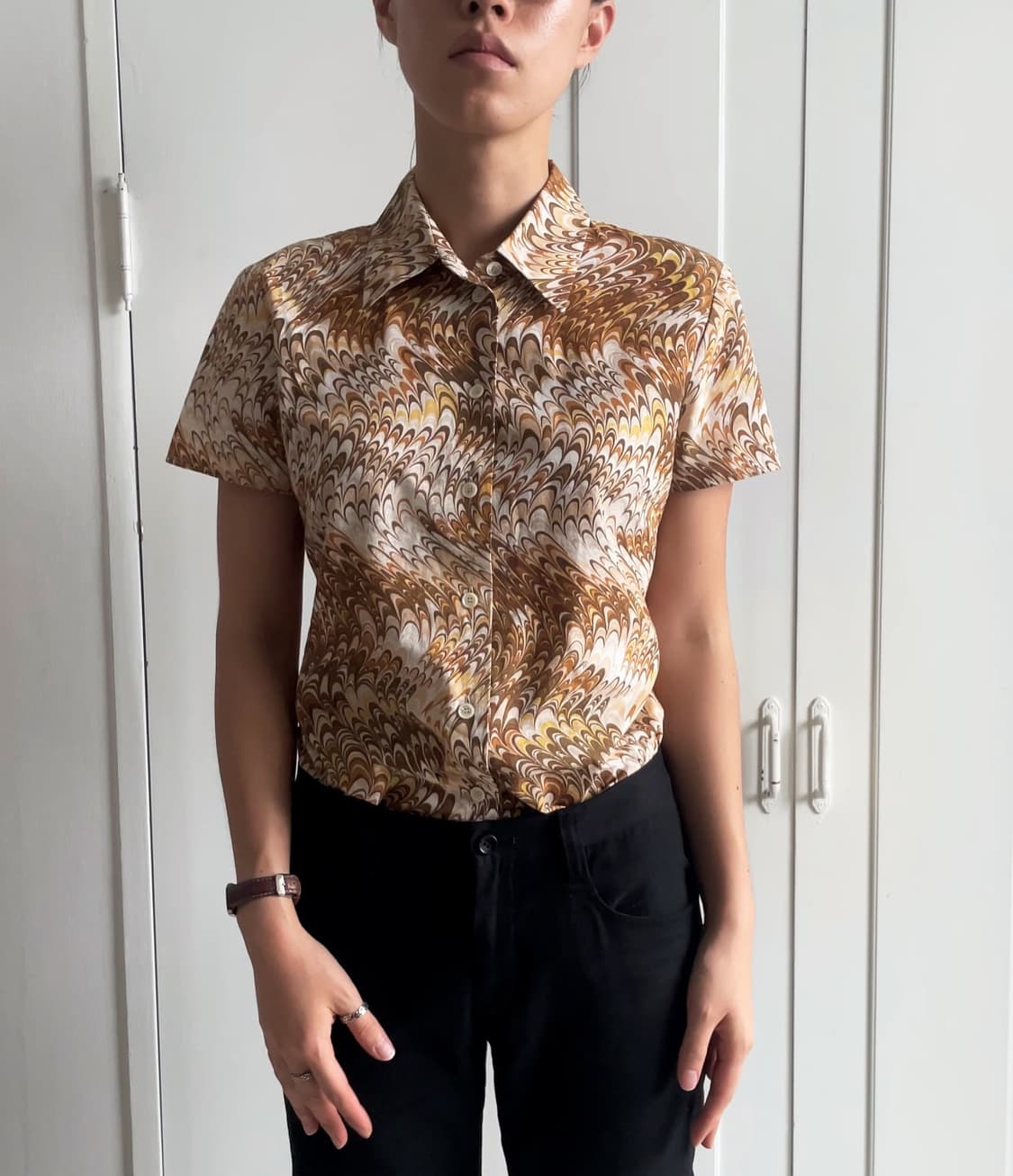 '03 Celine psychedelic pattern shirt 상품이미지8