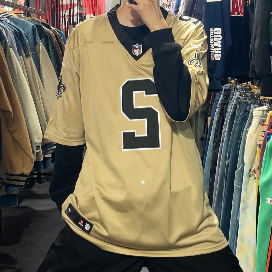 [IM] NFL x NIKE 제이미스 윈스턴 NO.2 베이지 져지 상품이미지1