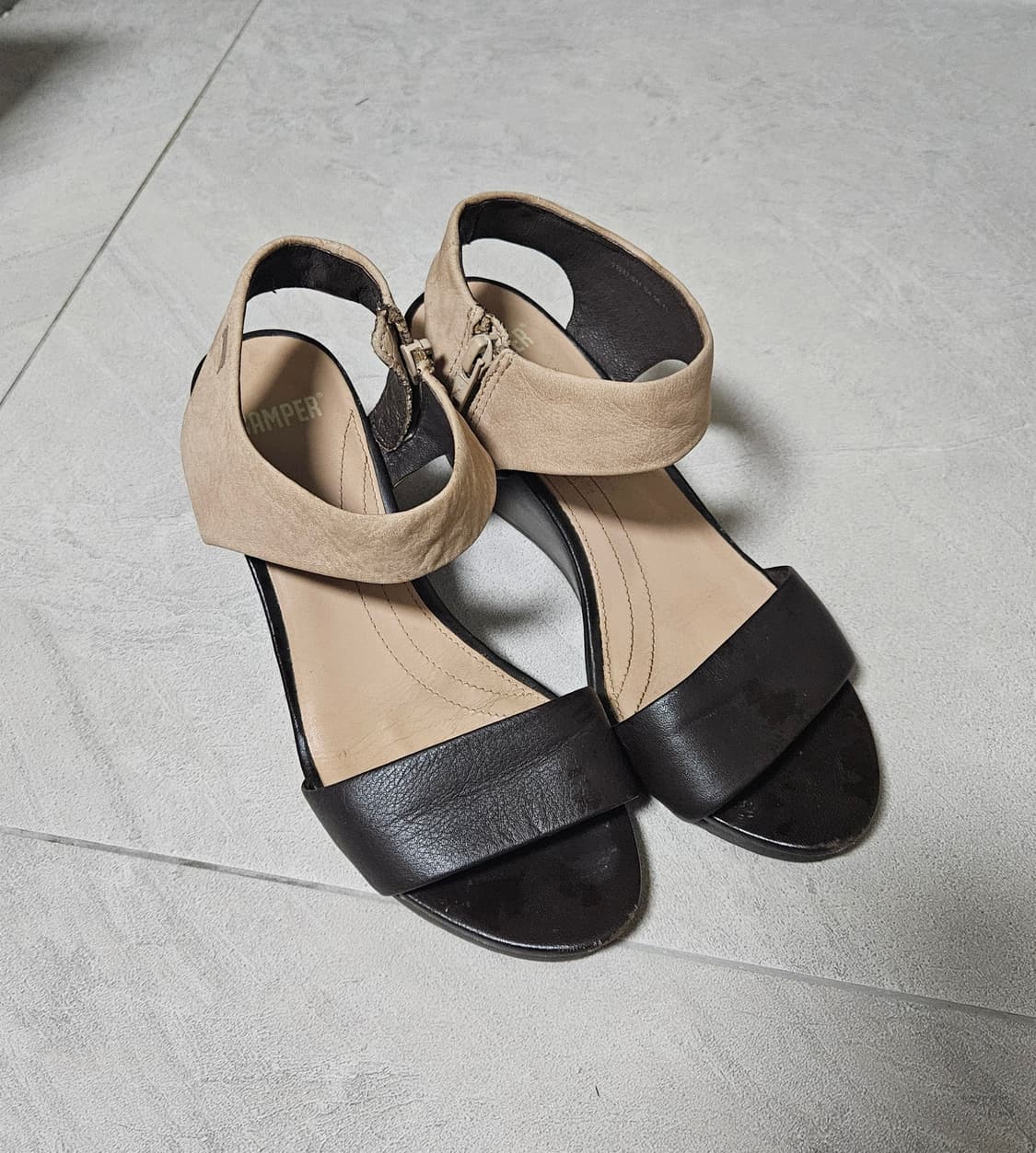 캠퍼 여성 웨지샌들 사이즈36 상품이미지2