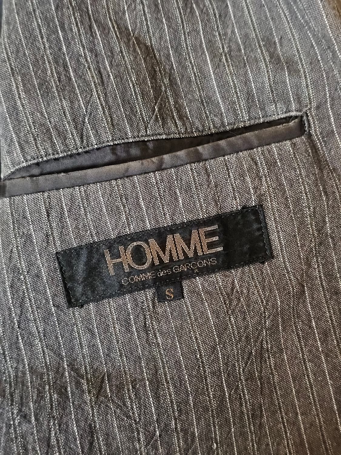 80s 꼼데가르송 옴므 deca homme faded jacket 상품이미지5