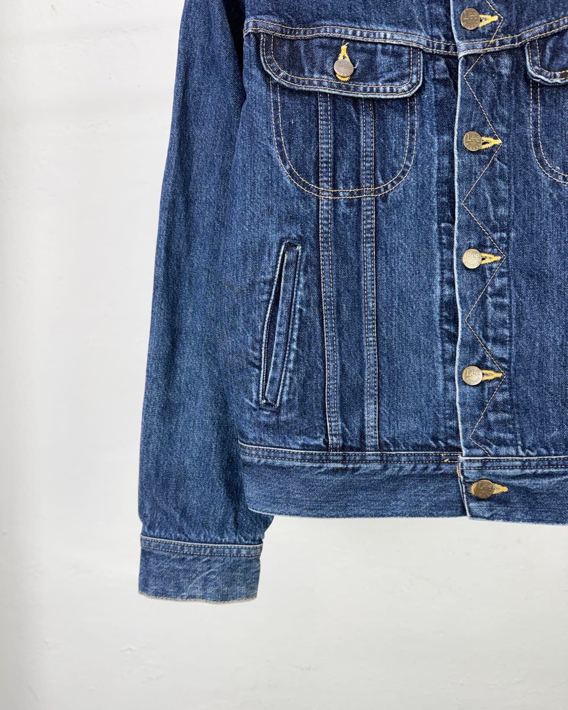 리 90s 아메리카 데님 라이더 자켓 상품이미지4