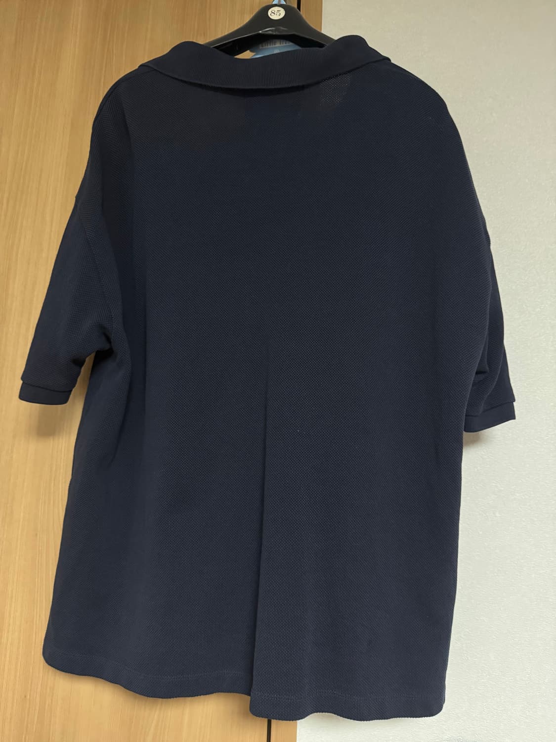 라프시몬스 프레드페리 오버사이즈 네이비 반팔 폴로티셔츠 상품이미지6